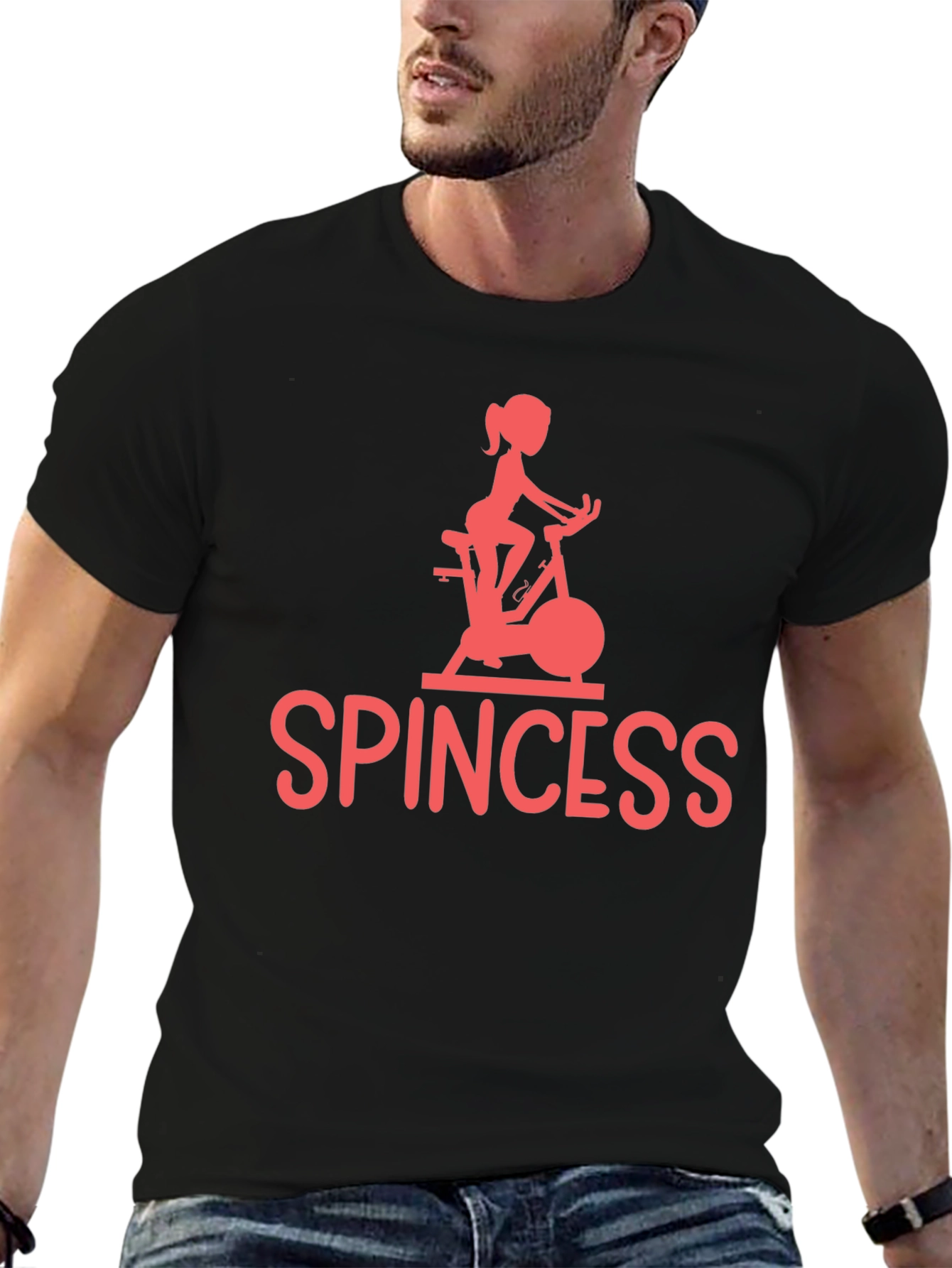 Spincess Womens Fitness T-Shirt - Spin Class Apparel