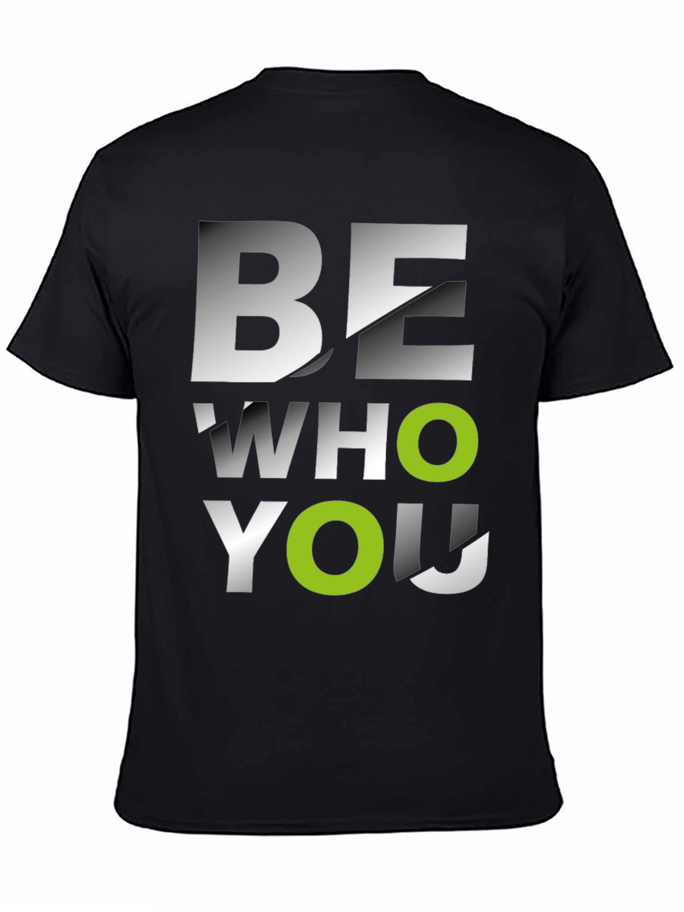 Be Who You Are Graphic Tee - Modern Style