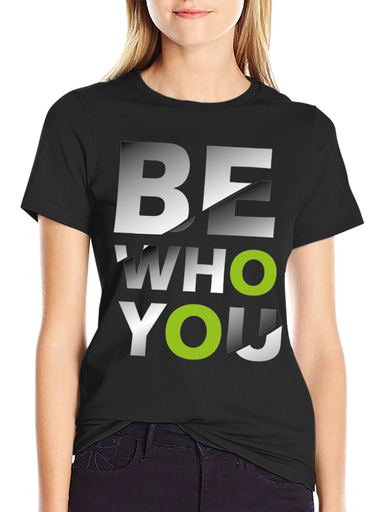 Be Who You Are Graphic Tee - Modern Style