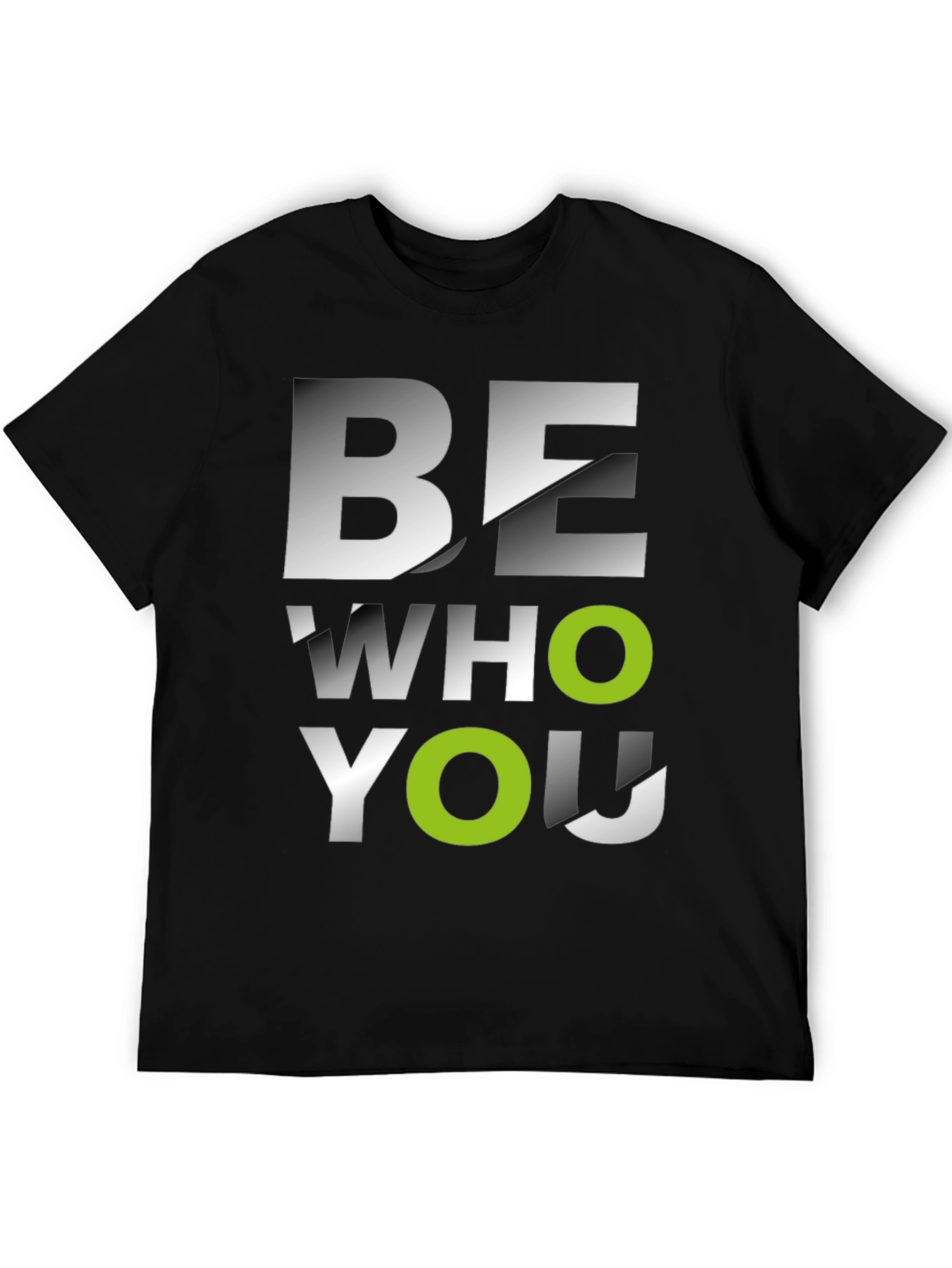 Be Who You Are Graphic Tee - Modern Style