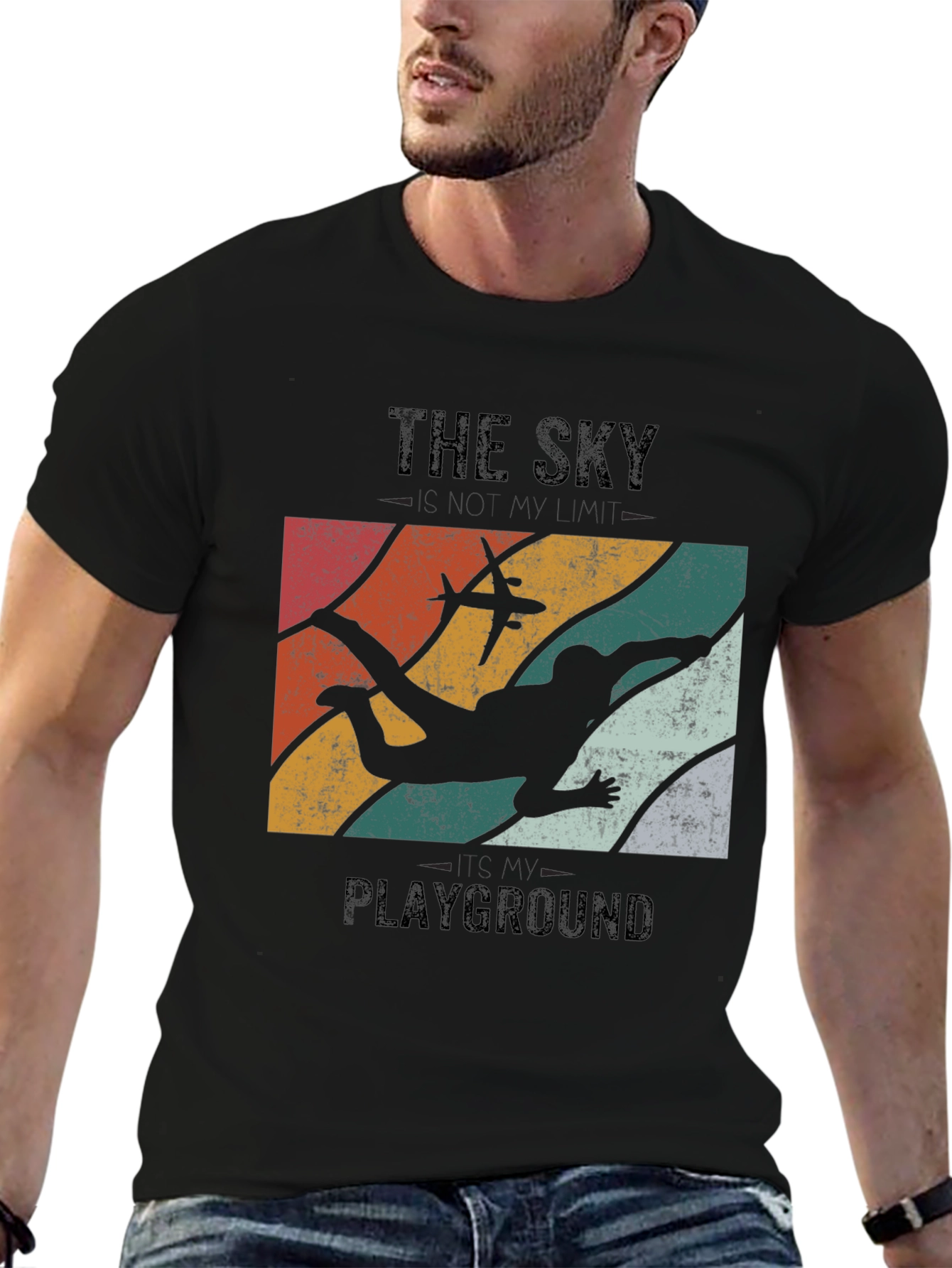 Skydiving T-Shirt: The Sky Is My Playground