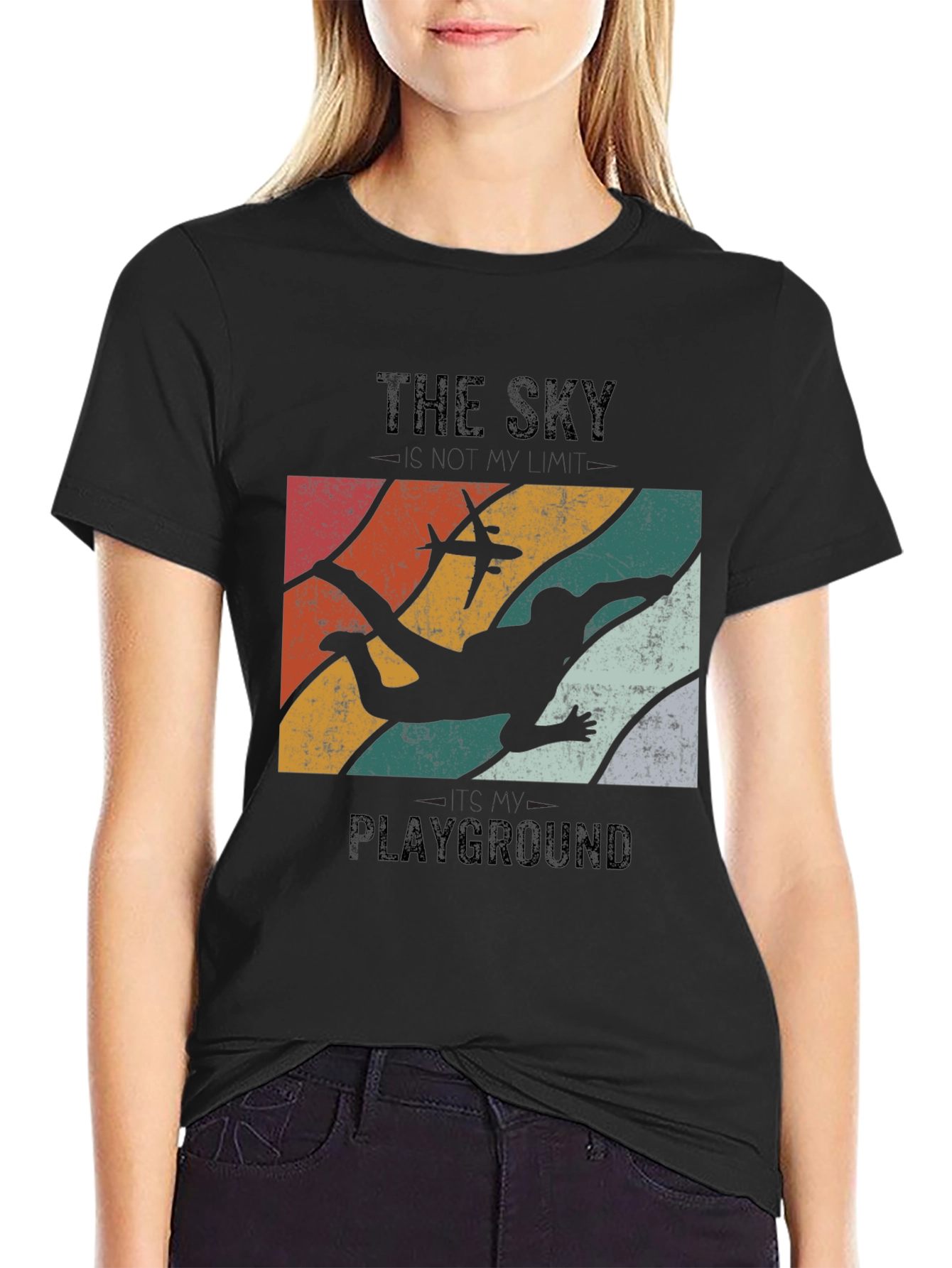Skydiving T-Shirt: The Sky Is My Playground