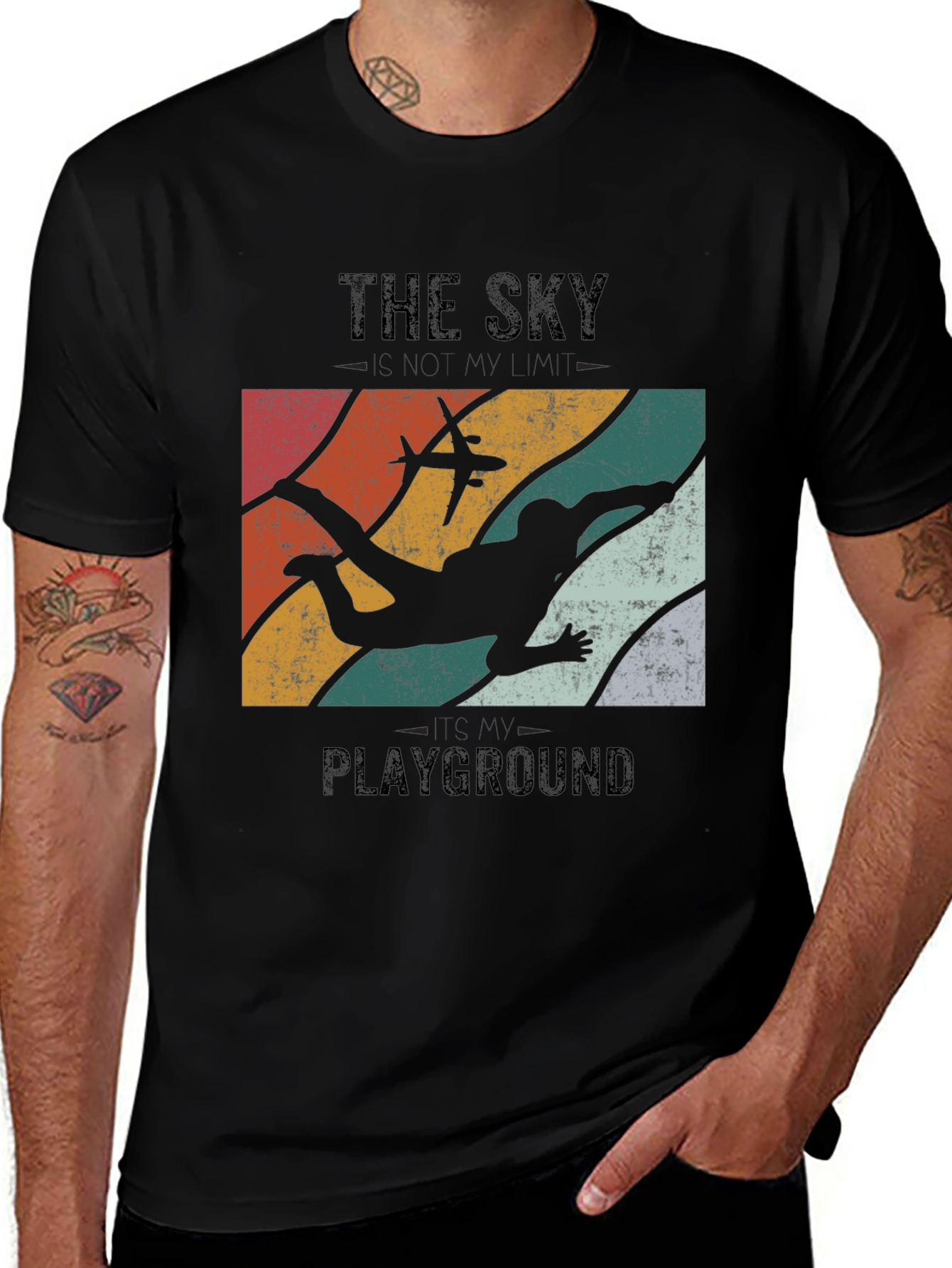 Skydiving T-Shirt: The Sky Is My Playground