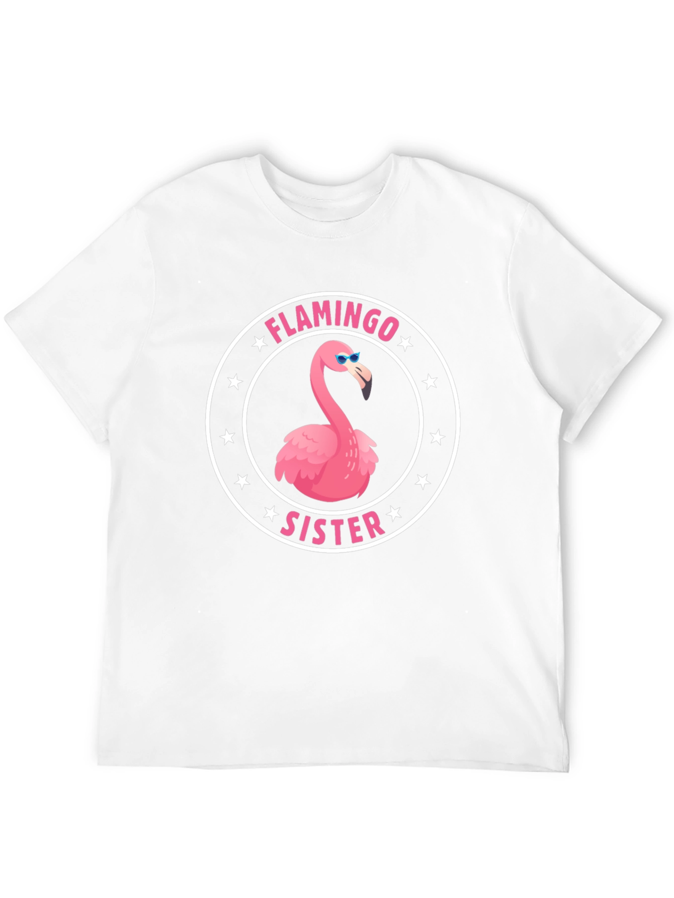 Flamingo Sister T-Shirt - Fun Graphic Tee