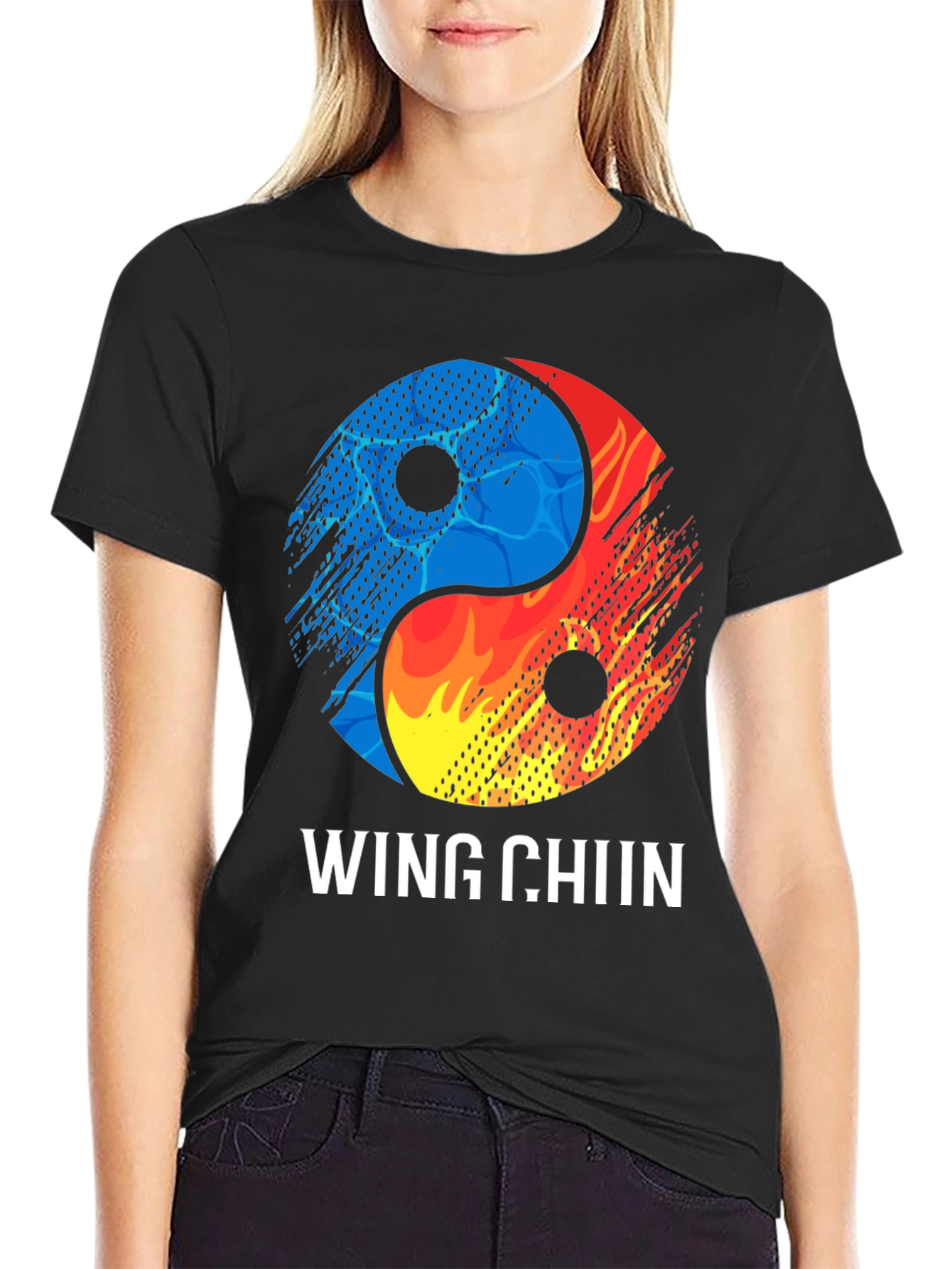 Wing Chun Yin Yang T-Shirt Martial Arts Tee