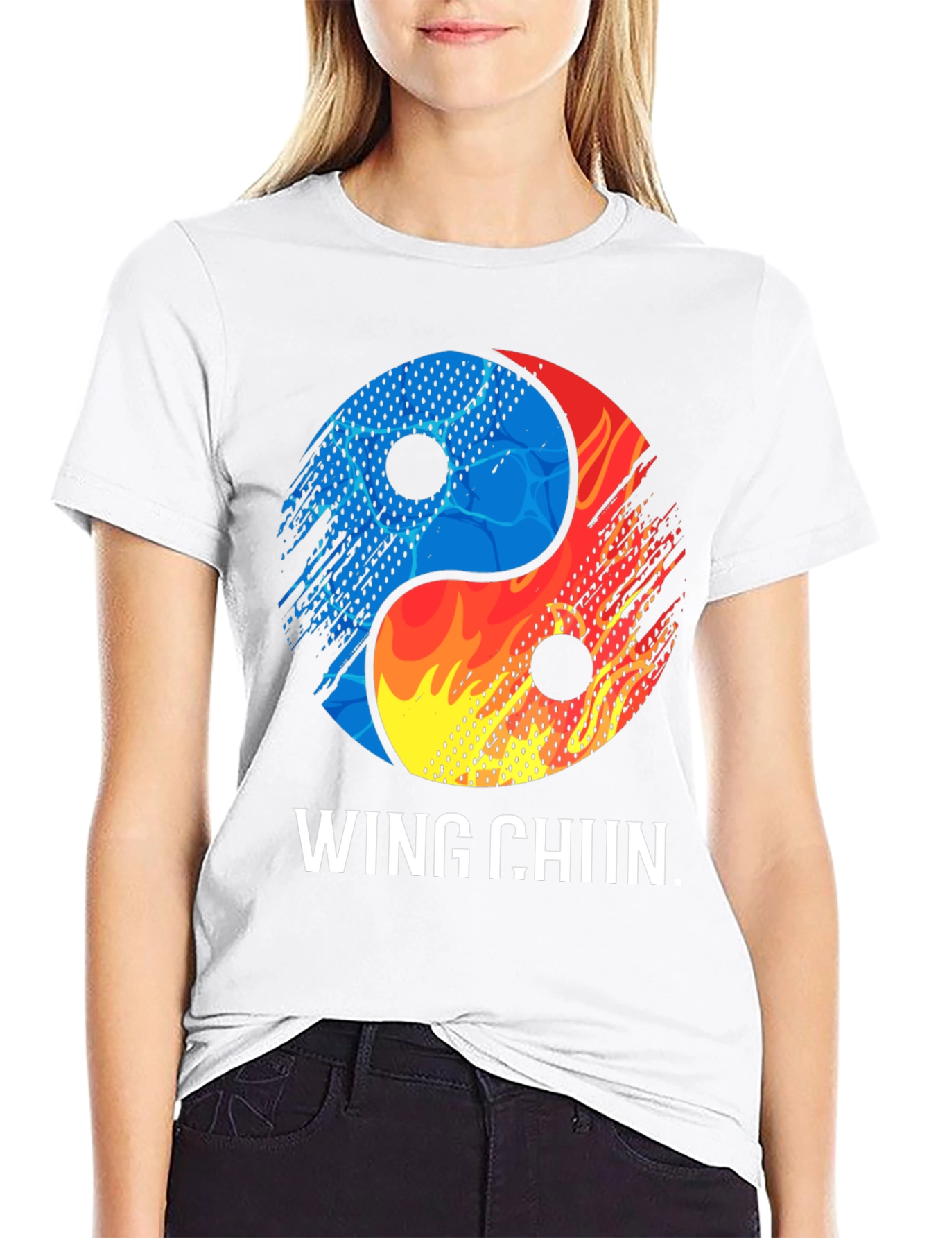 Wing Chun Yin Yang T-Shirt Martial Arts Tee
