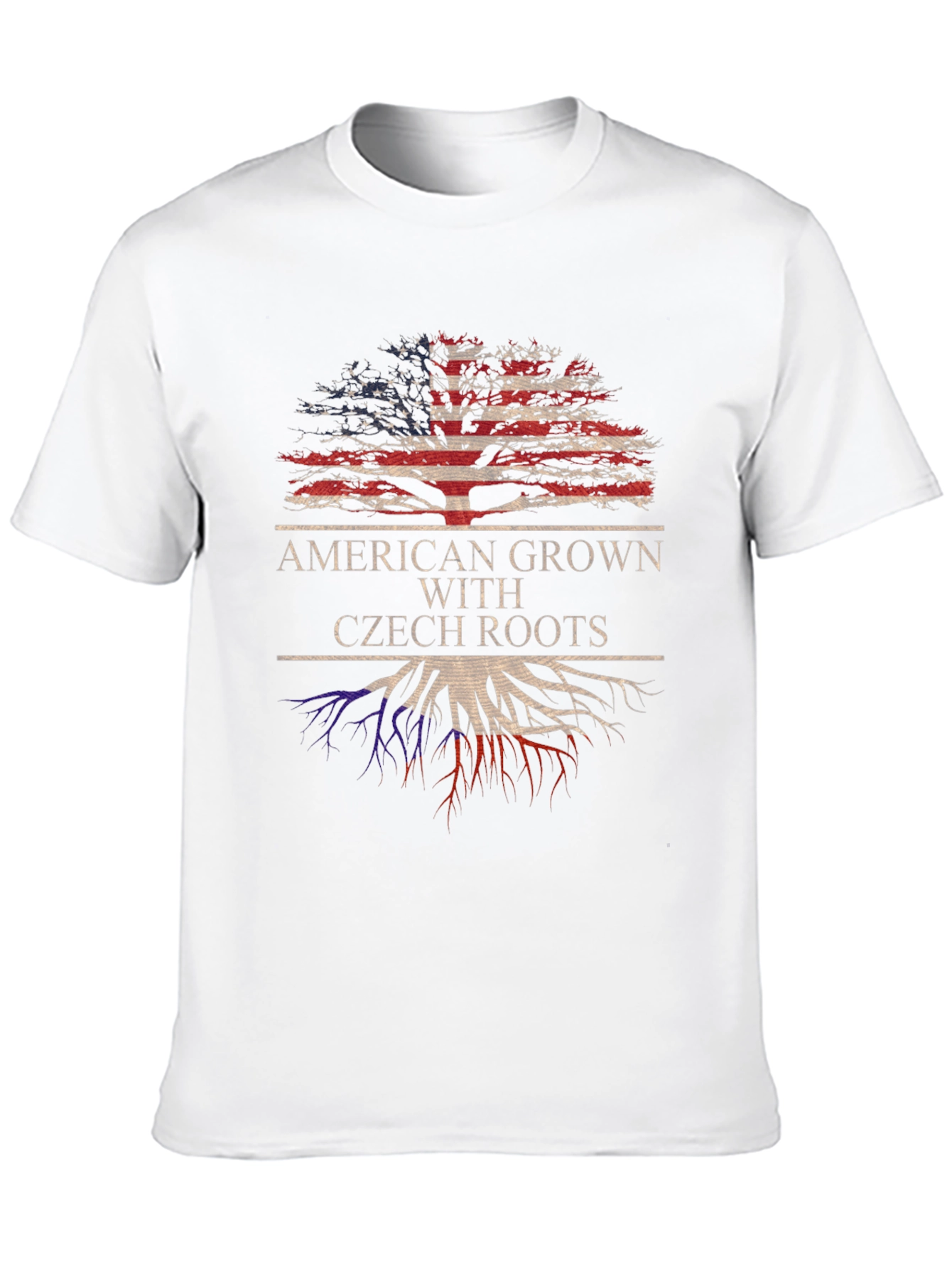 American Grown with Czech Roots T-Shirt