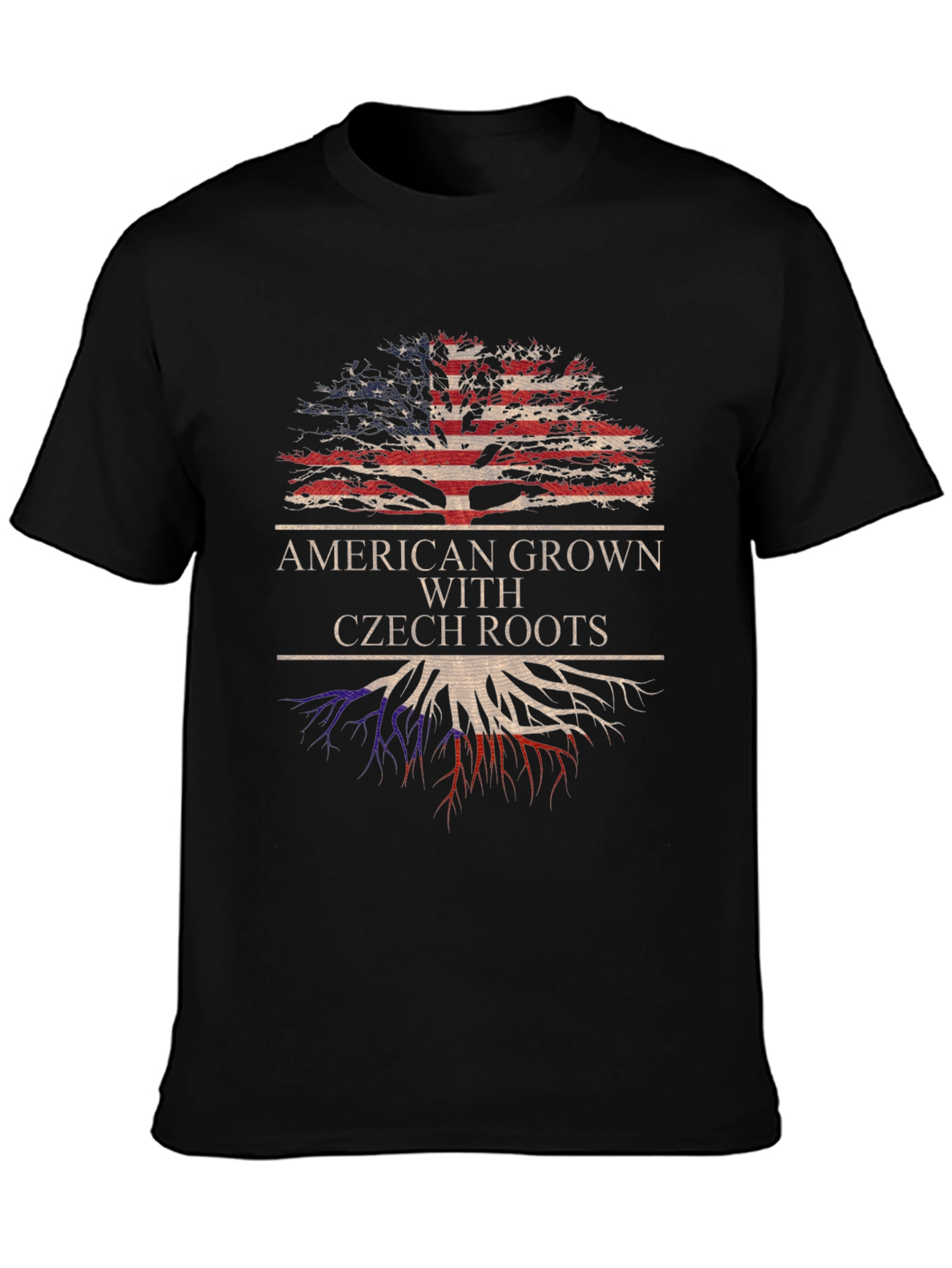 American Grown with Czech Roots T-Shirt