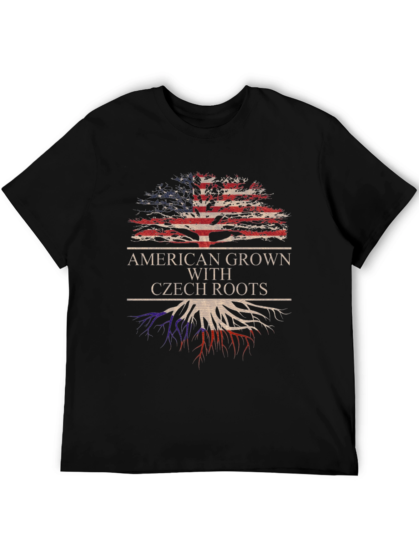 American Grown with Czech Roots T-Shirt