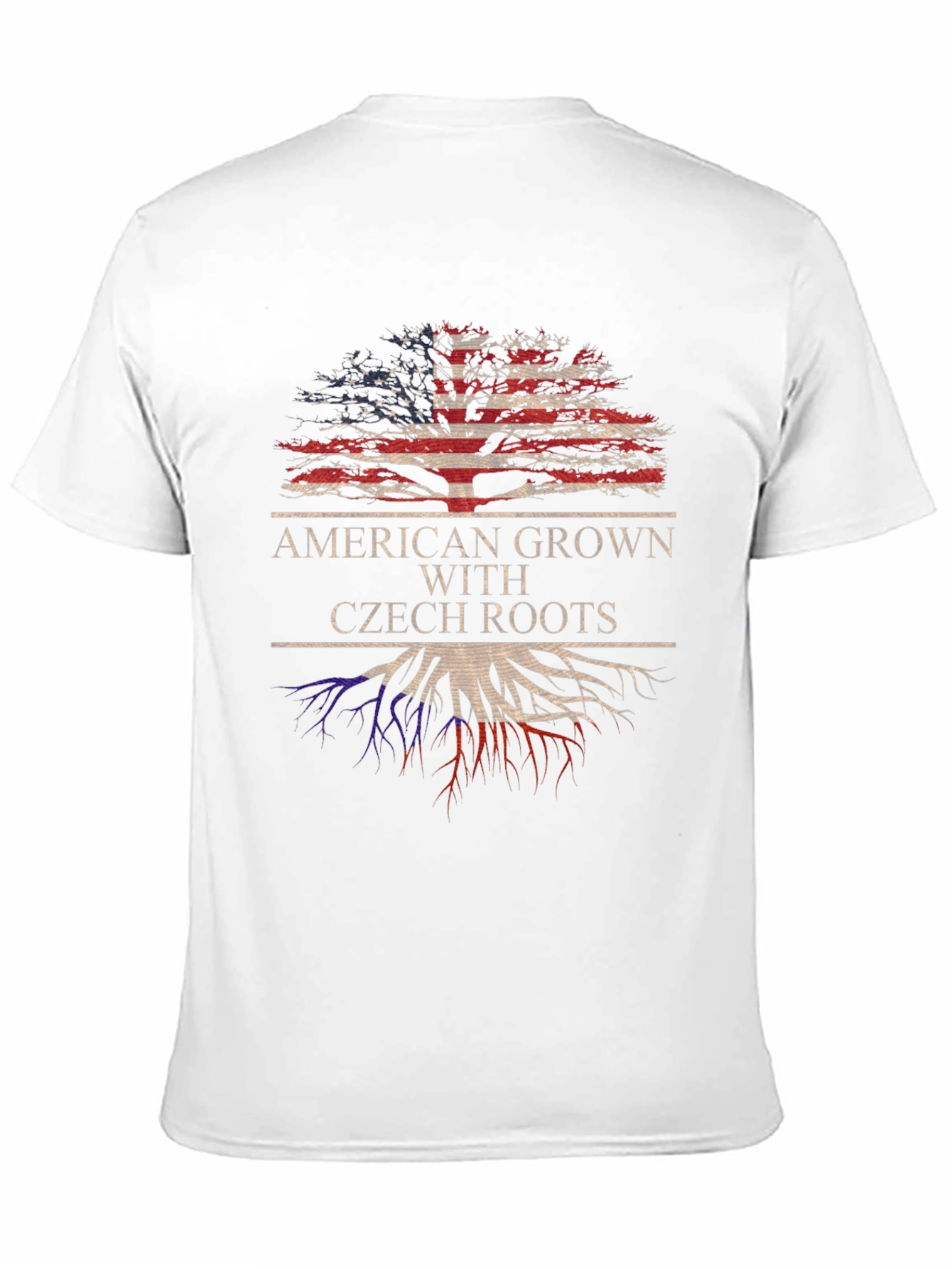 American Grown with Czech Roots T-Shirt
