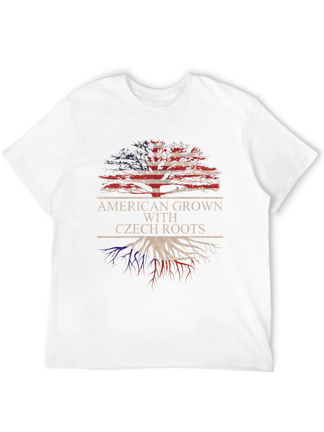 American Grown with Czech Roots T-Shirt