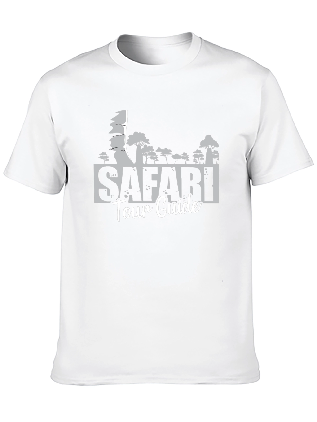 Safari Tour Guide Black T-Shirt