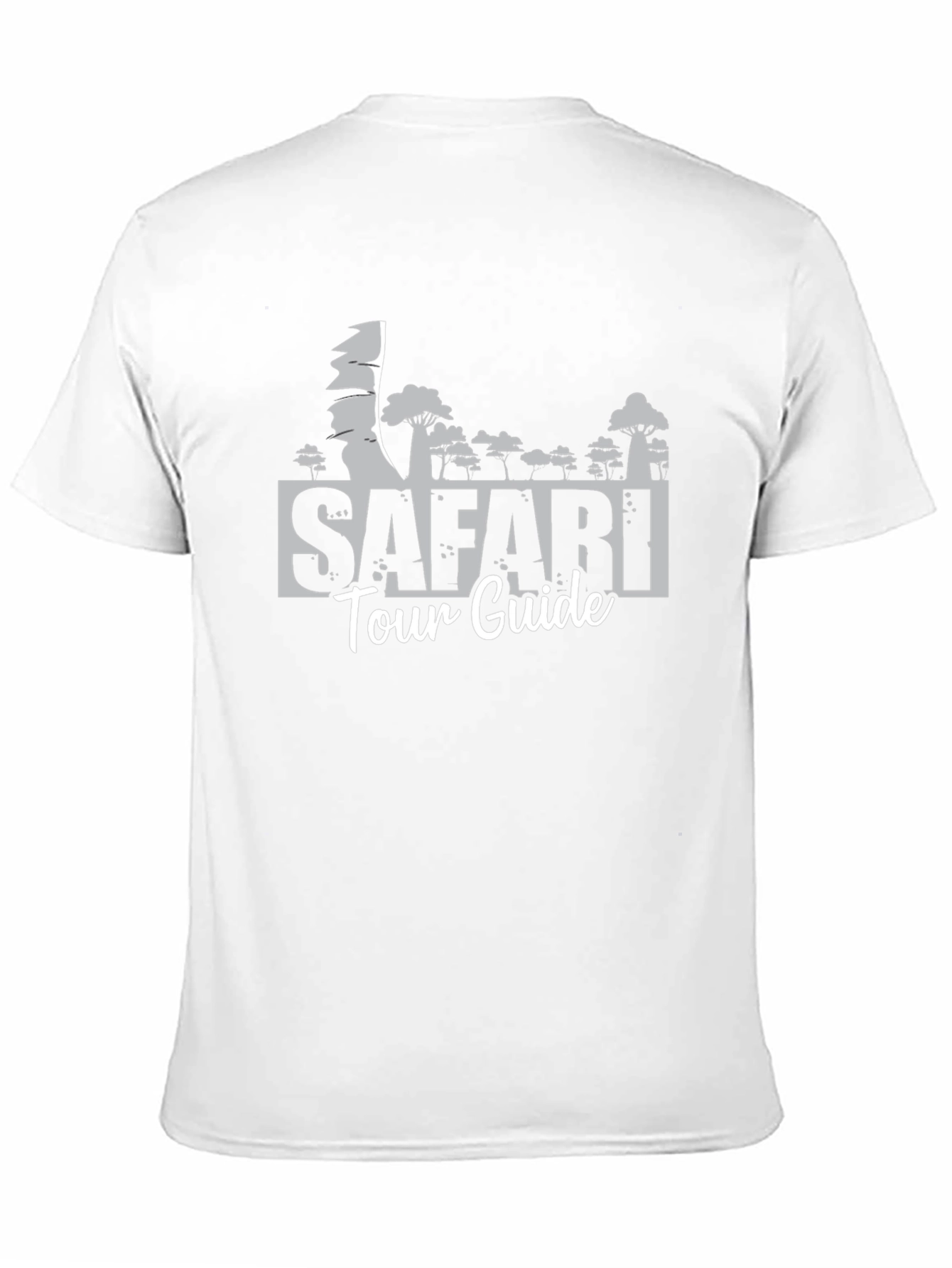 Safari Tour Guide Black T-Shirt