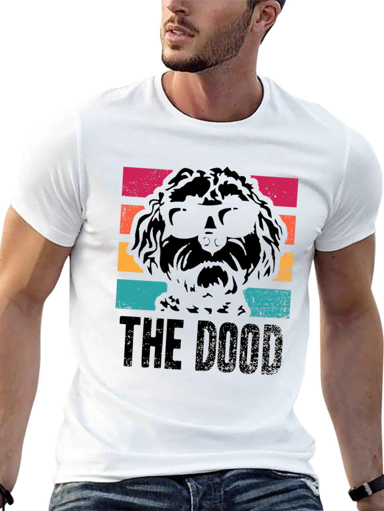 The Dood T-Shirt - Retro Dog Graphic Tee