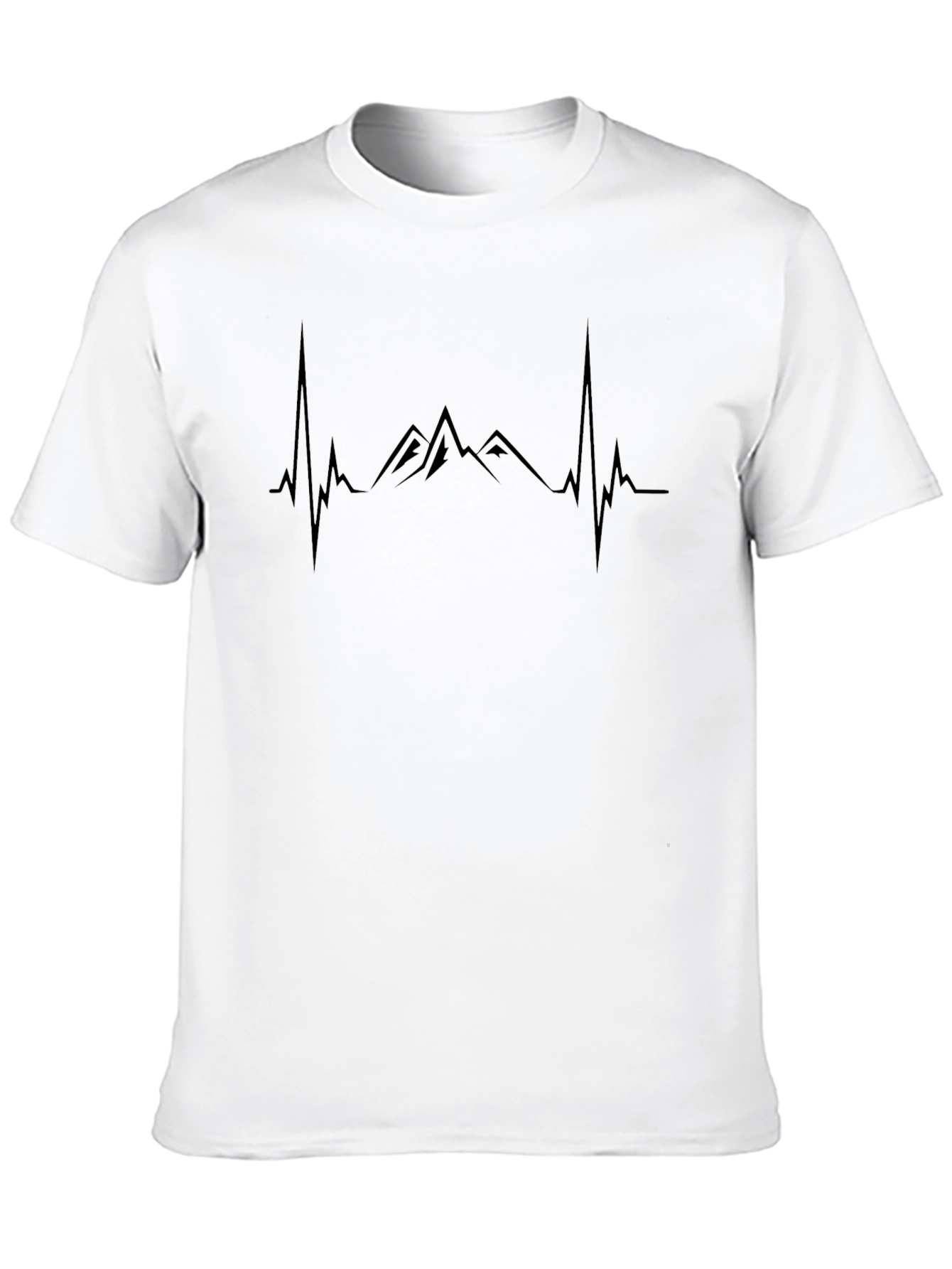 Mountain Heartbeat T-Shirt - Adventure Awaits