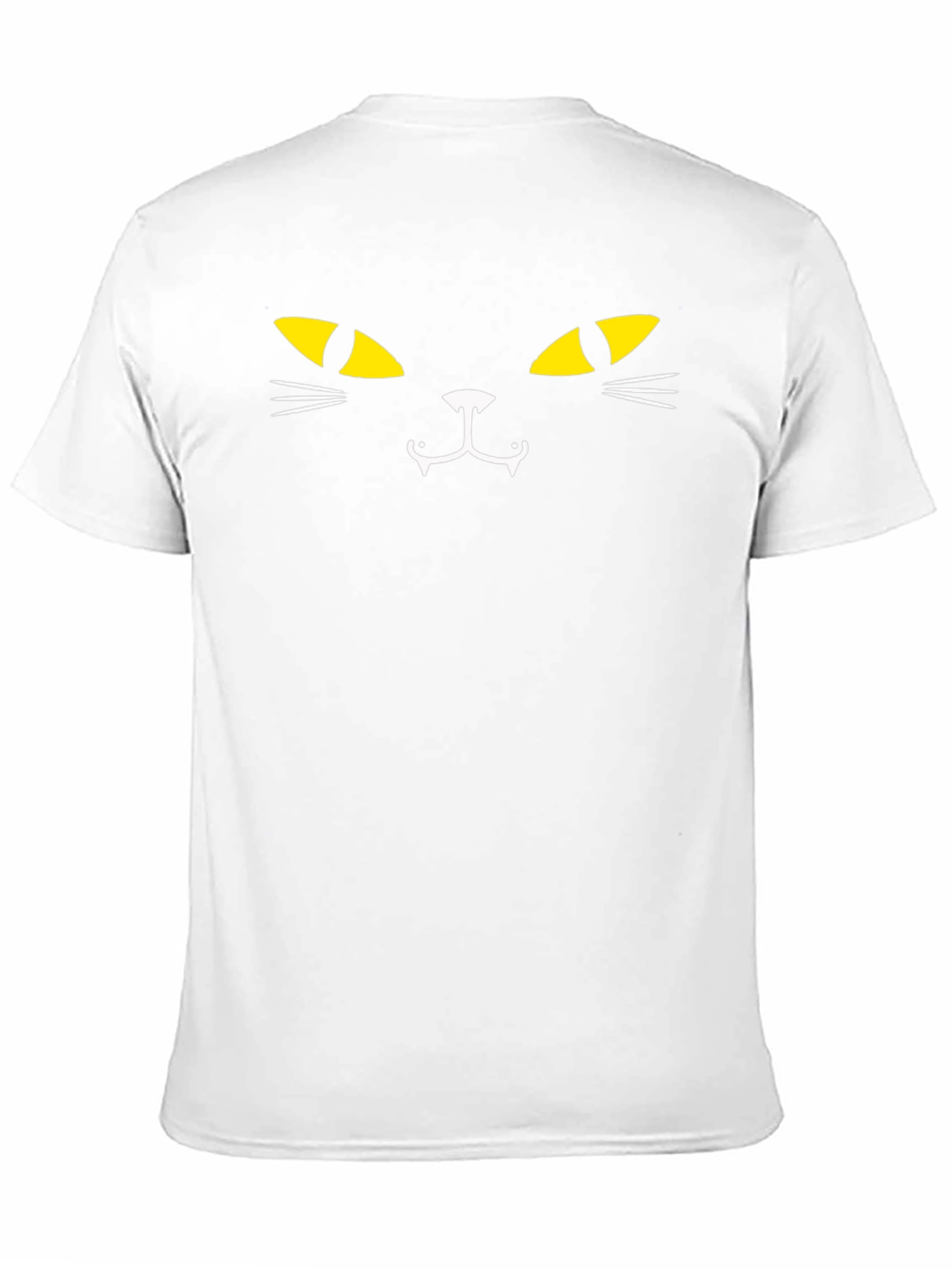 Black Cat Face T-Shirt - Halloween Edition