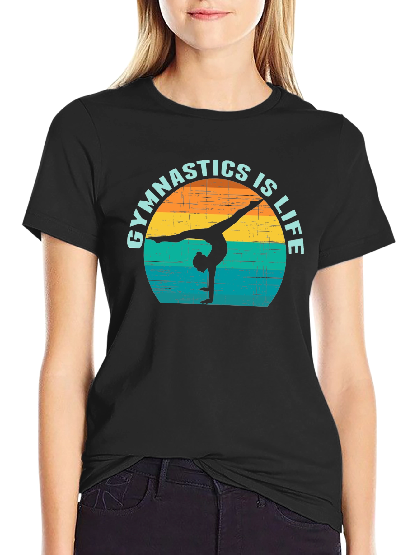 Gymnastics is Life Graphic Tee