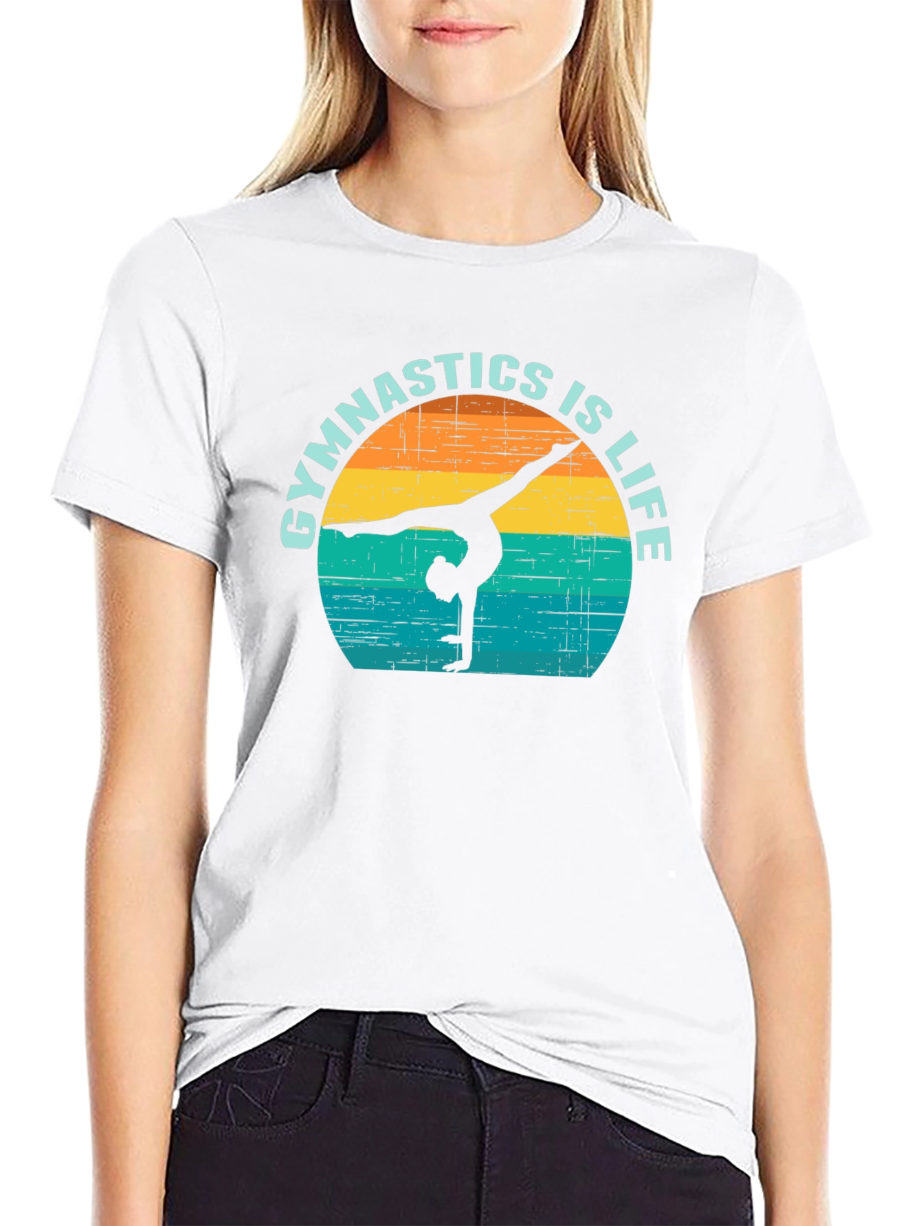 Gymnastics is Life Graphic Tee
