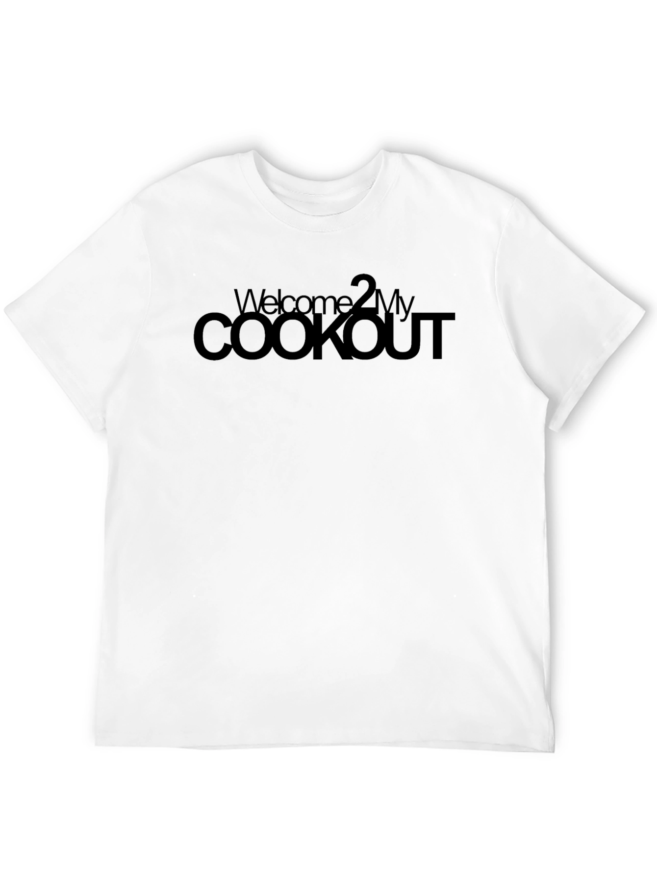 Welcome 2 My Cookout Graphic T-Shirt - Classic Fit