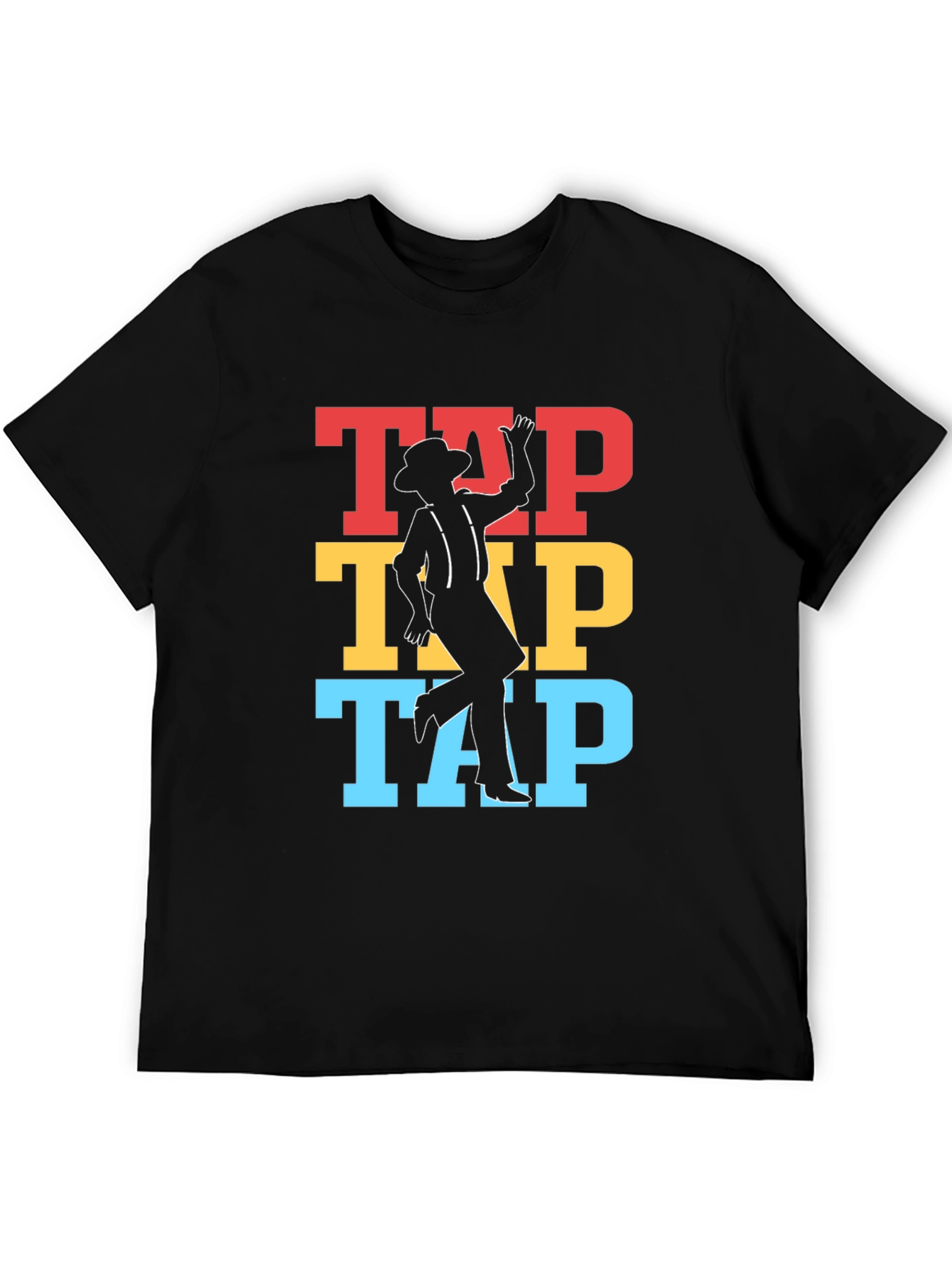 Tap Dance Graphic T-Shirt - Retro Dancer Tee