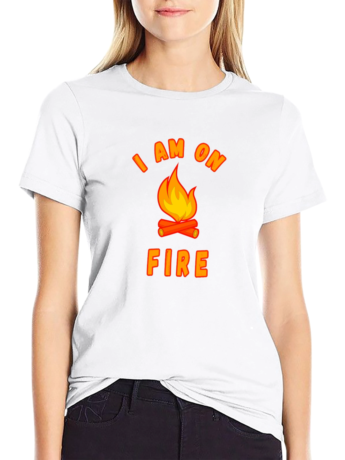 I Am On Fire Graphic Tee - Campfire Design