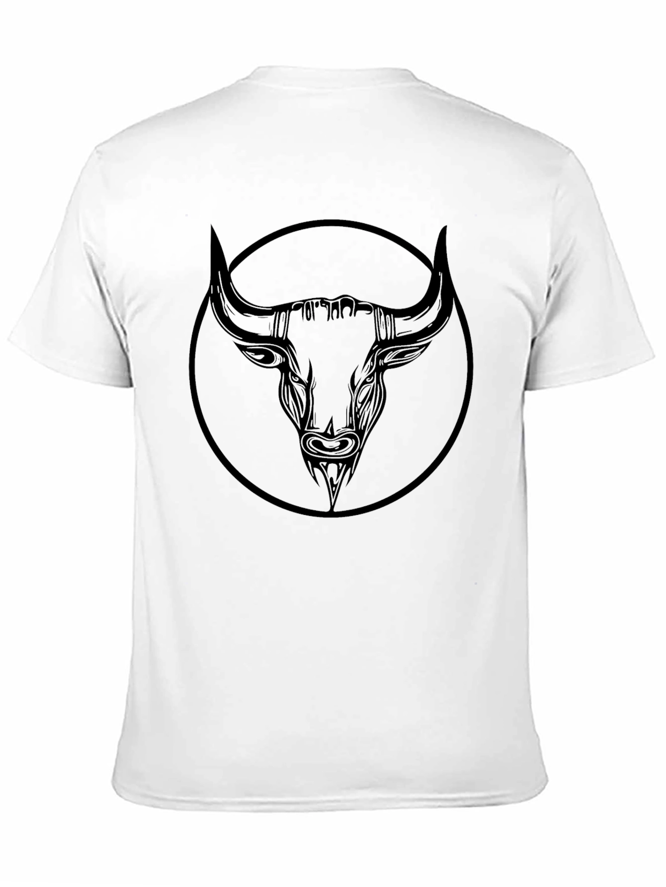 Black Bull Graphic Tee - Mens Casual Shirt