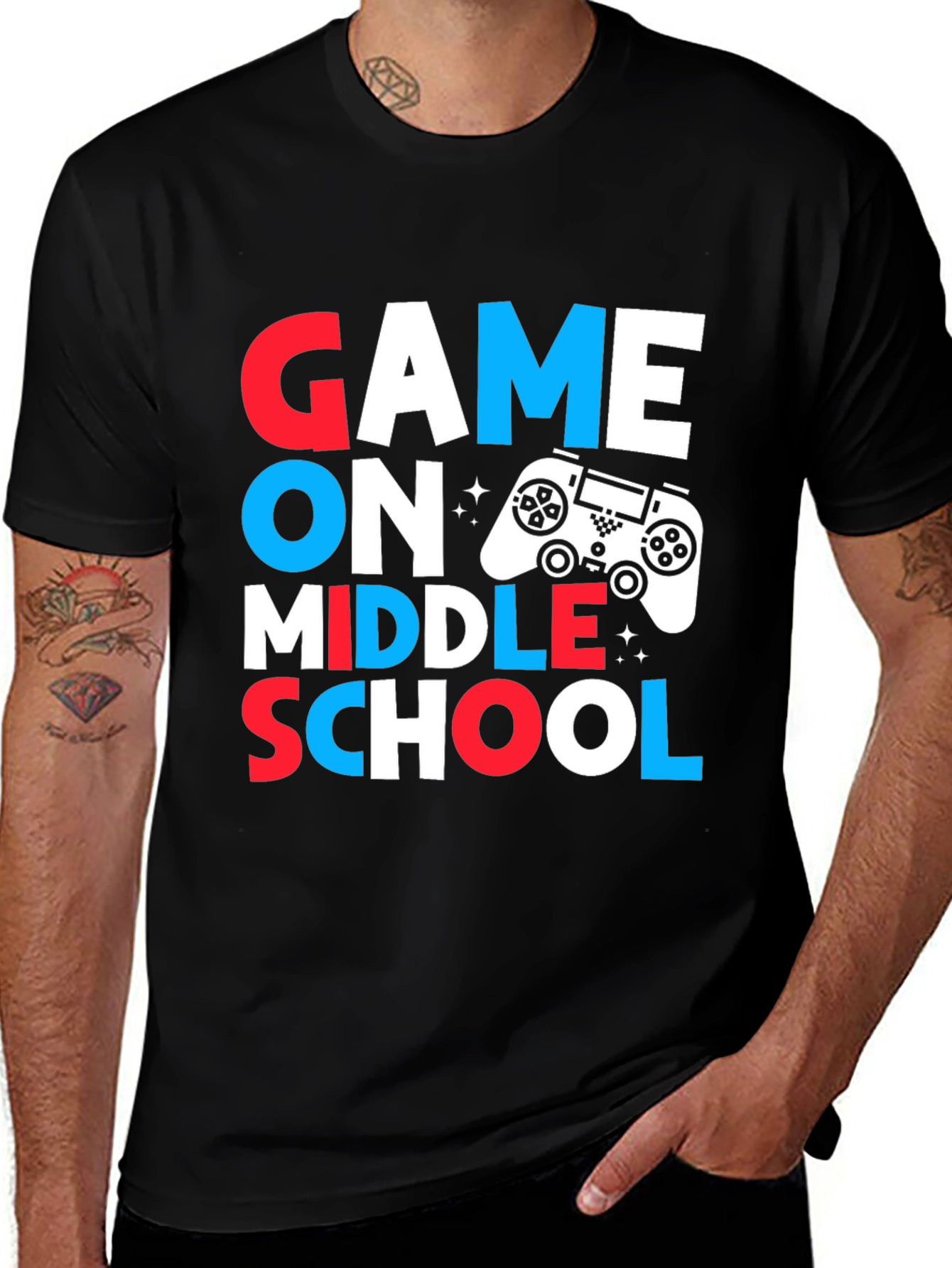 Game On Middle School T-Shirt