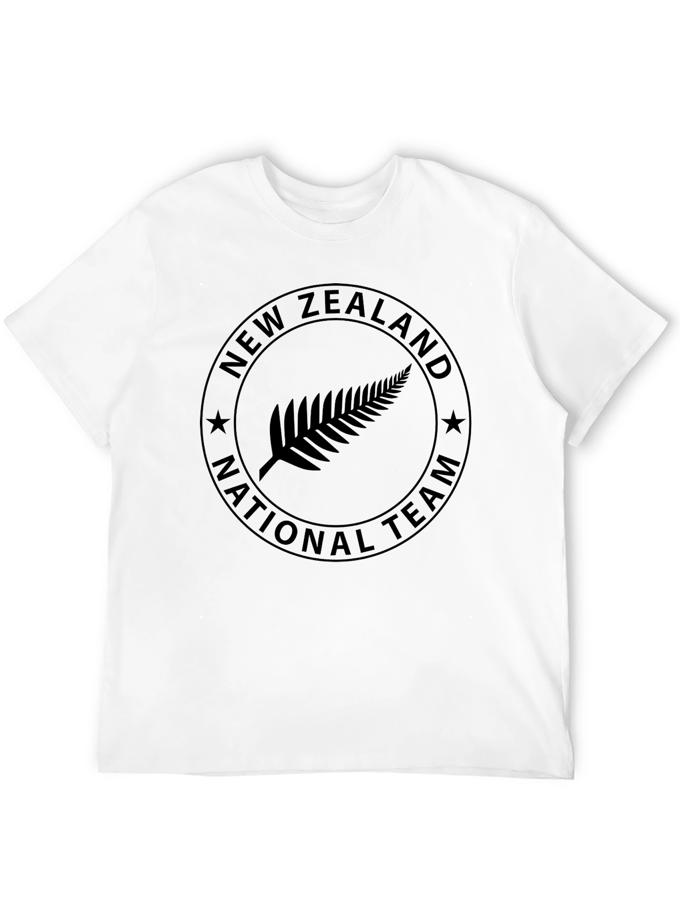 New Zealand National Team Black T-Shirt