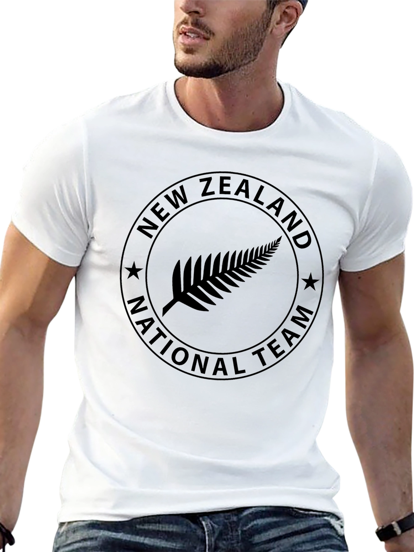 New Zealand National Team Black T-Shirt