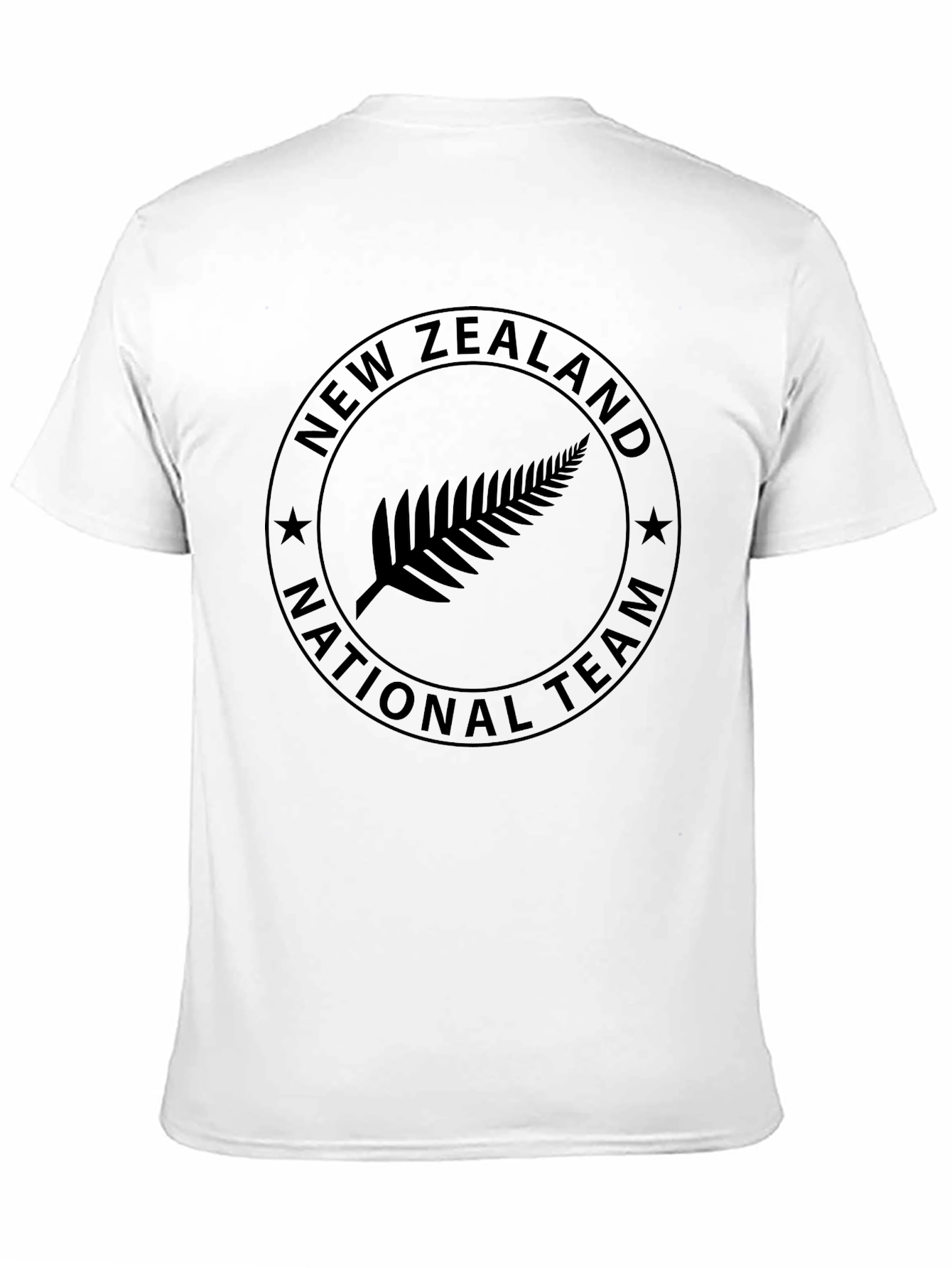 New Zealand National Team Black T-Shirt