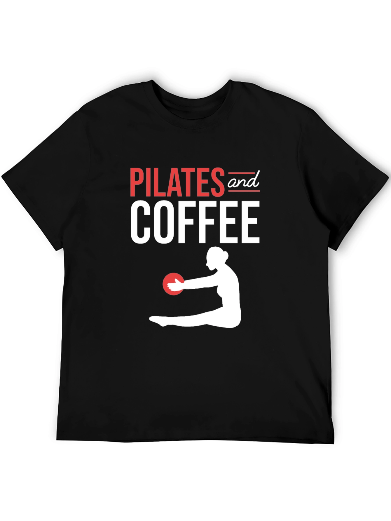 Pilates and Coffee Graphic T-Shirt