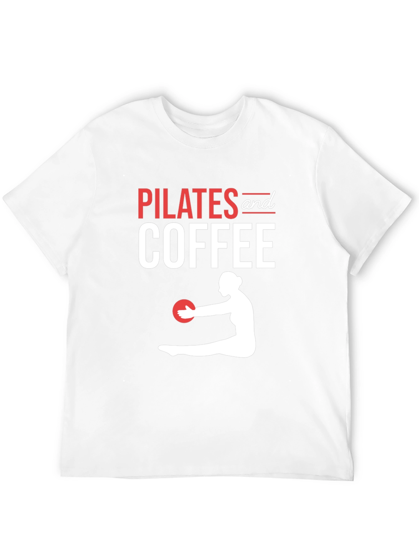 Pilates and Coffee Graphic T-Shirt