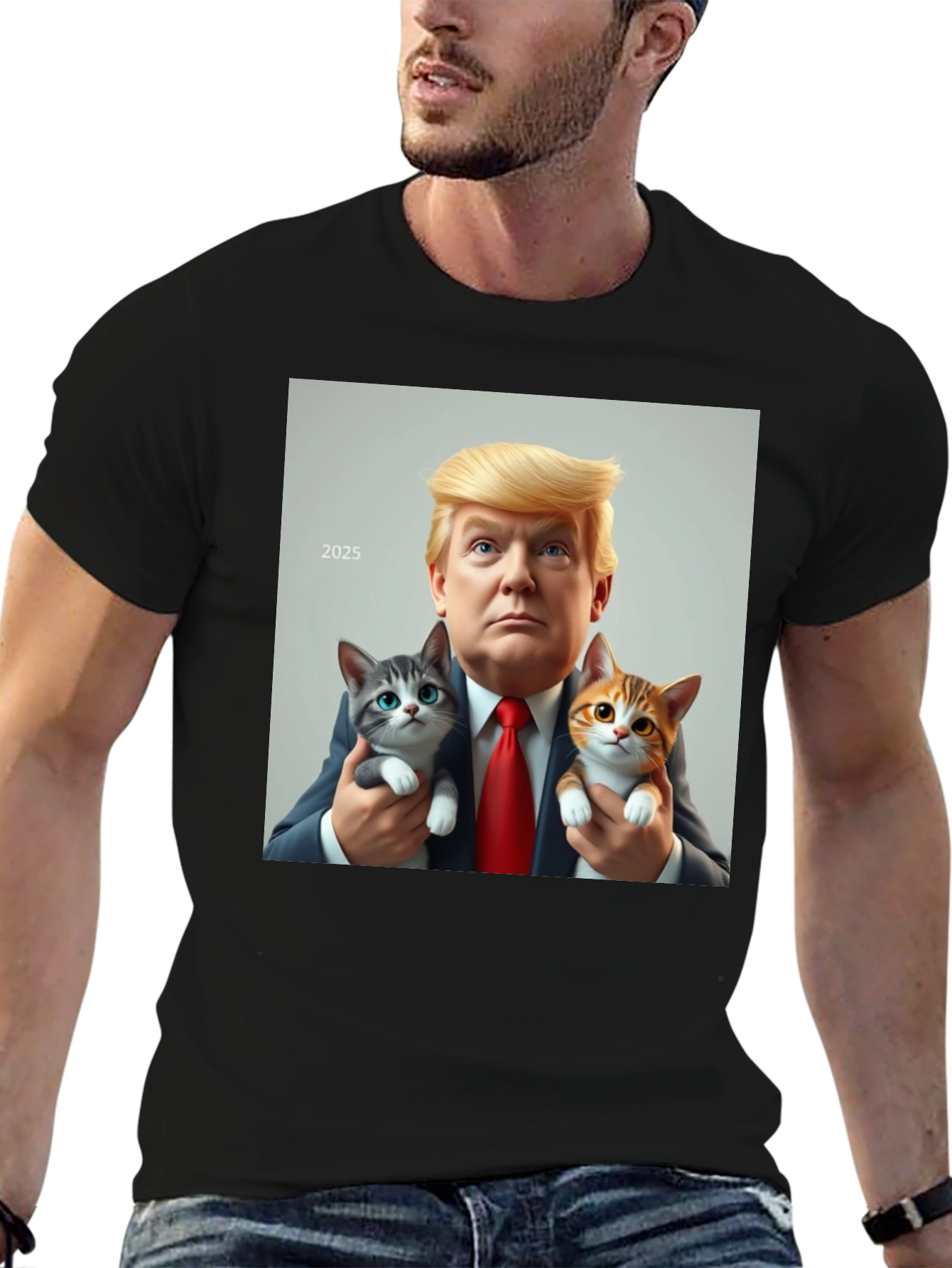 Trump 2025 Kitten T-Shirt