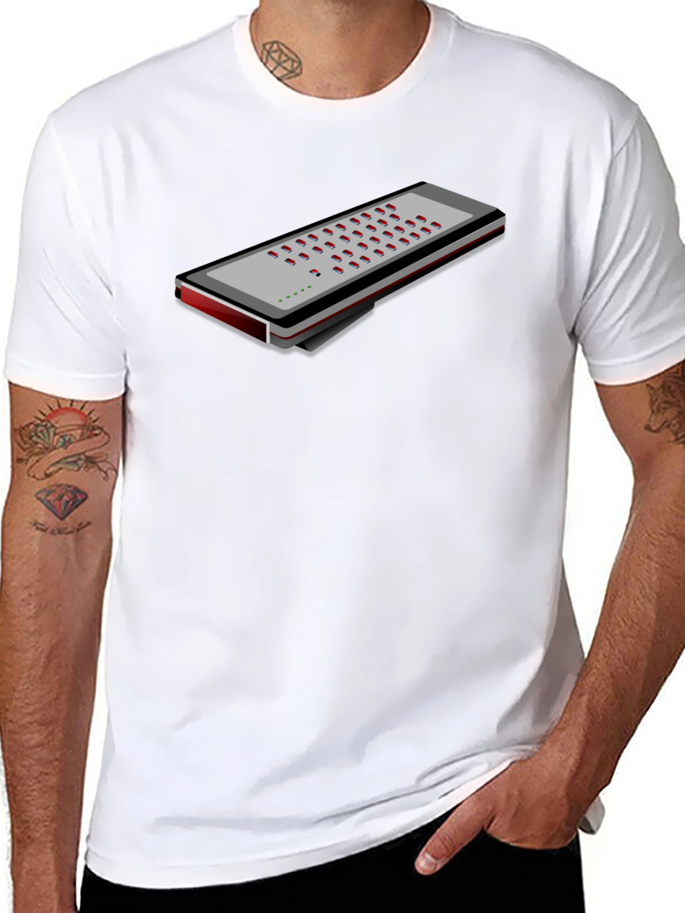Novelty Theremin T-Shirt - Musical Instrument Design