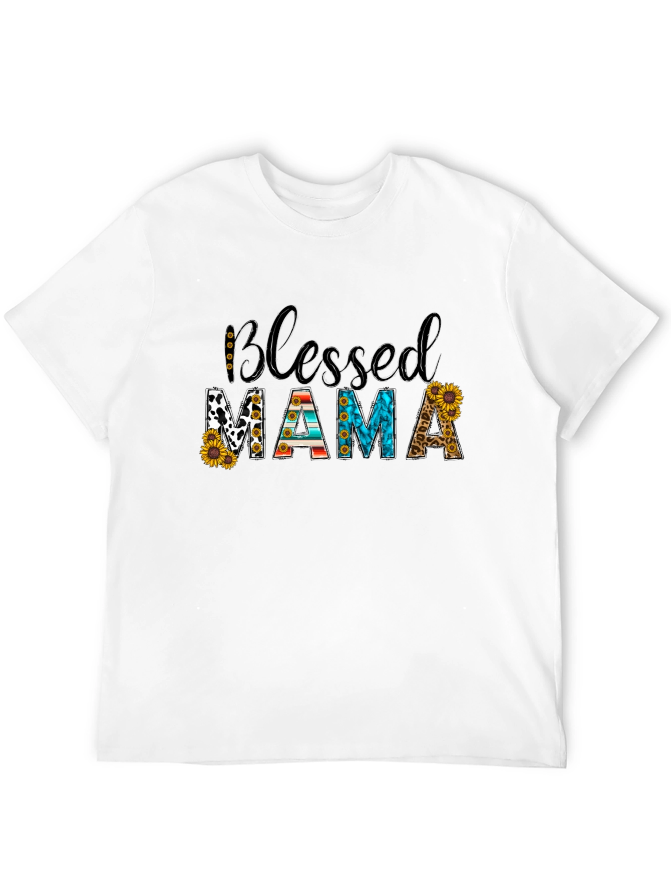 Blessed Mama T-Shirt - Black