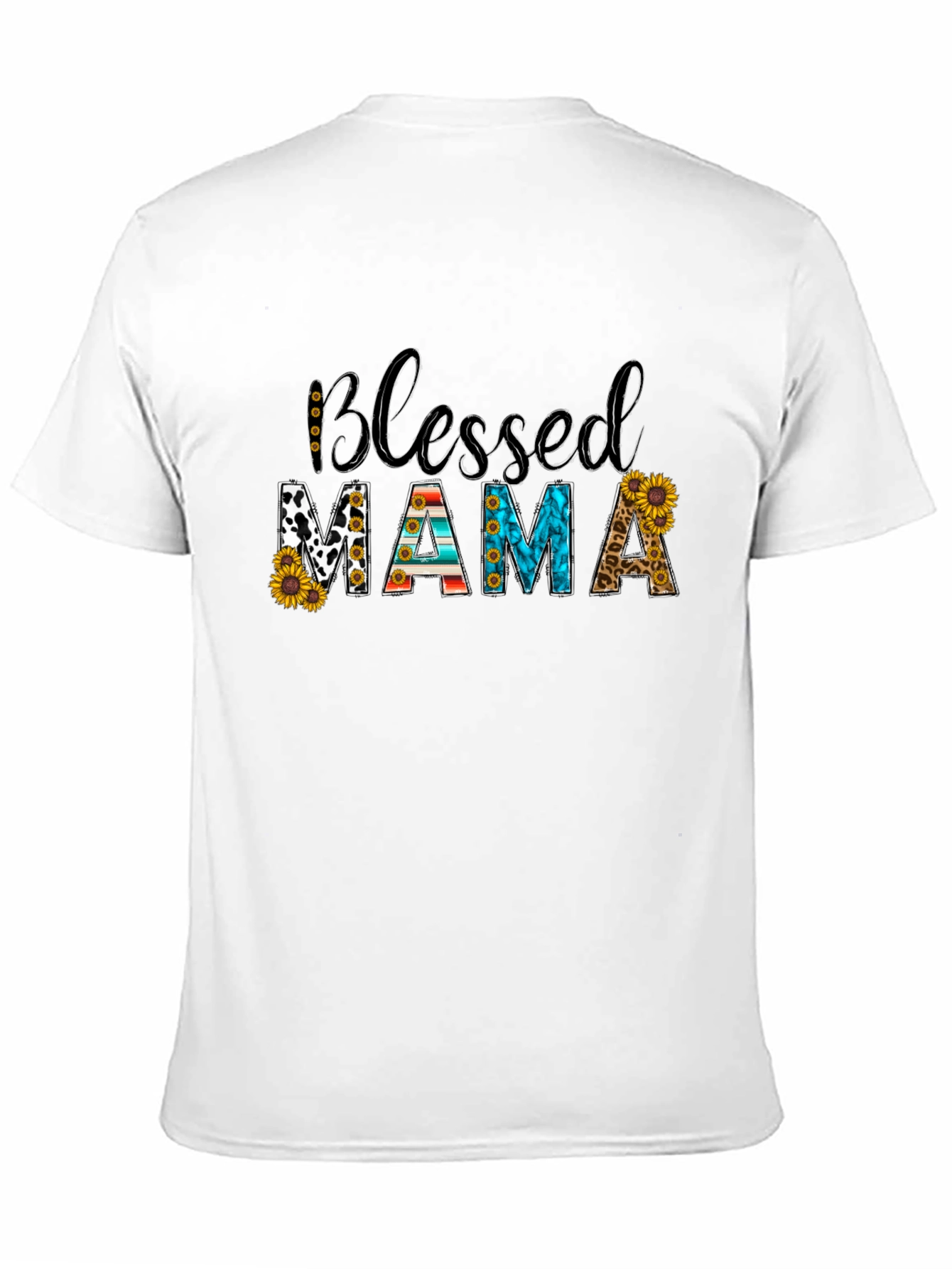 Blessed Mama T-Shirt - Black