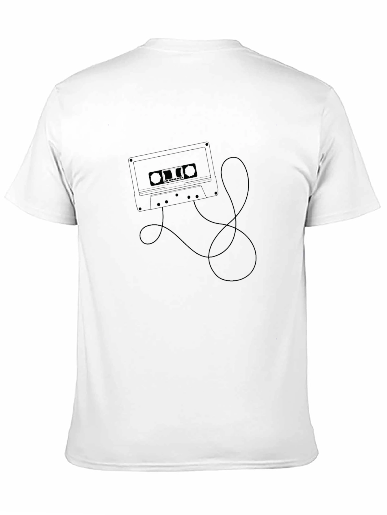 Cassette Tape Graphic Tee - Retro Cool
