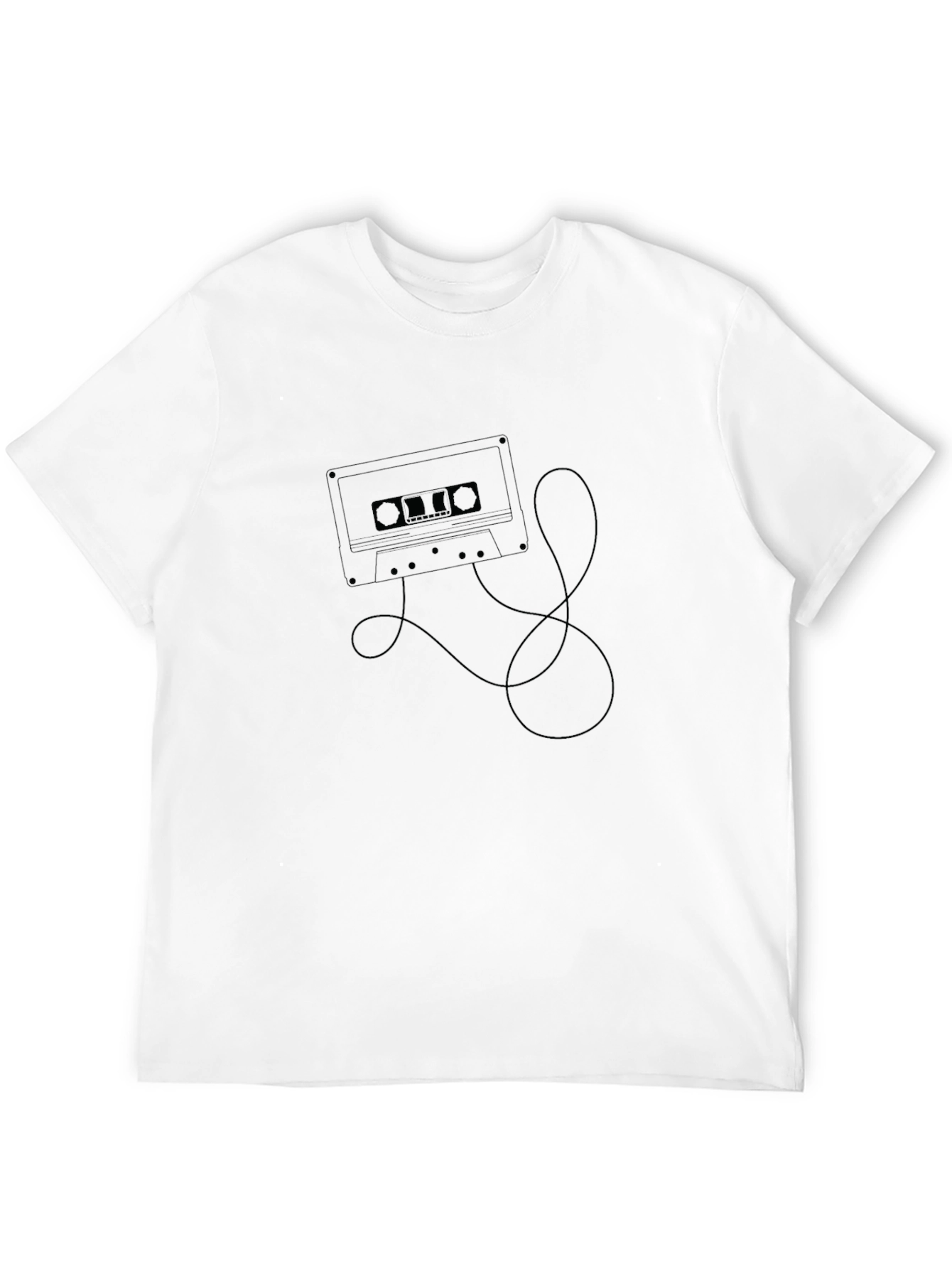 Cassette Tape Graphic Tee - Retro Cool
