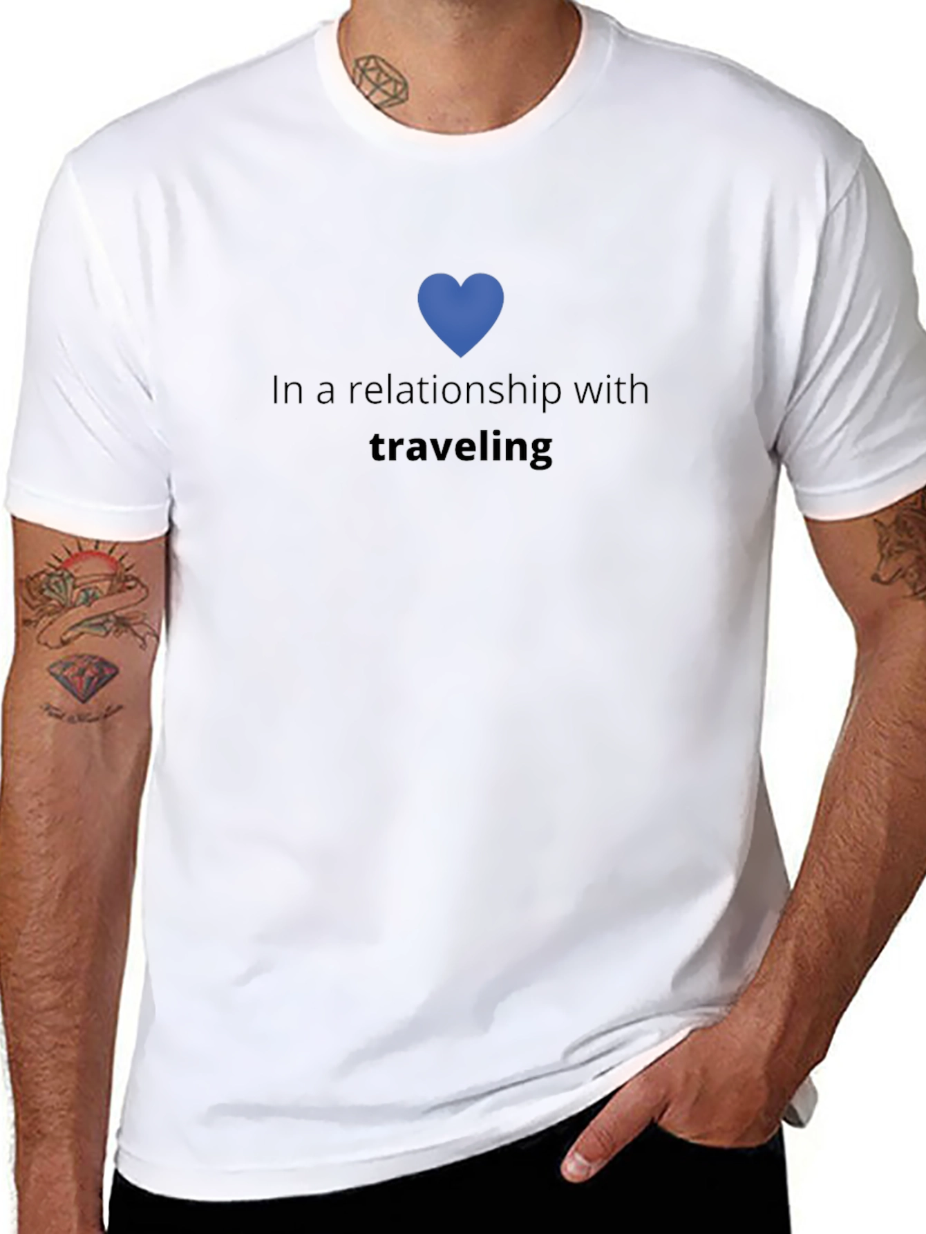 In a Relationship with Traveling T-Shirt