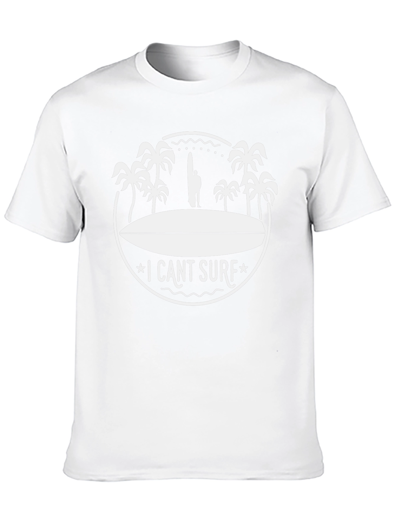 I Cant Surf Graphic T-Shirt