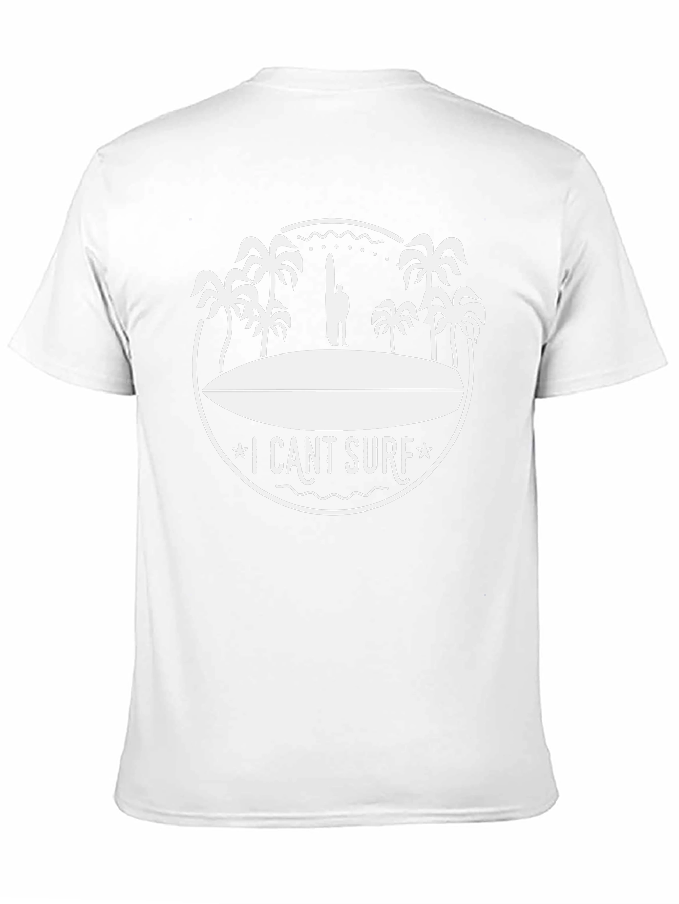 I Cant Surf Graphic T-Shirt