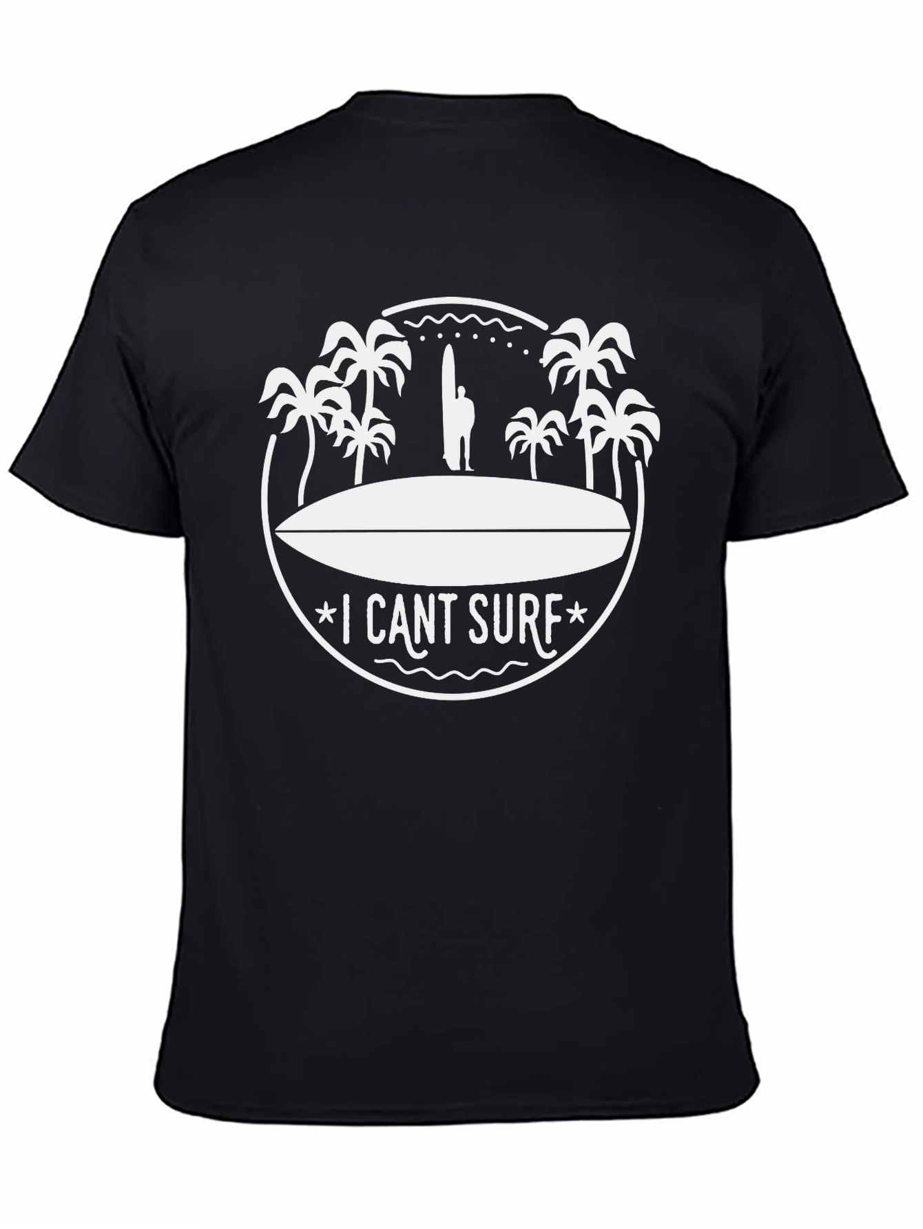 I Cant Surf Graphic T-Shirt