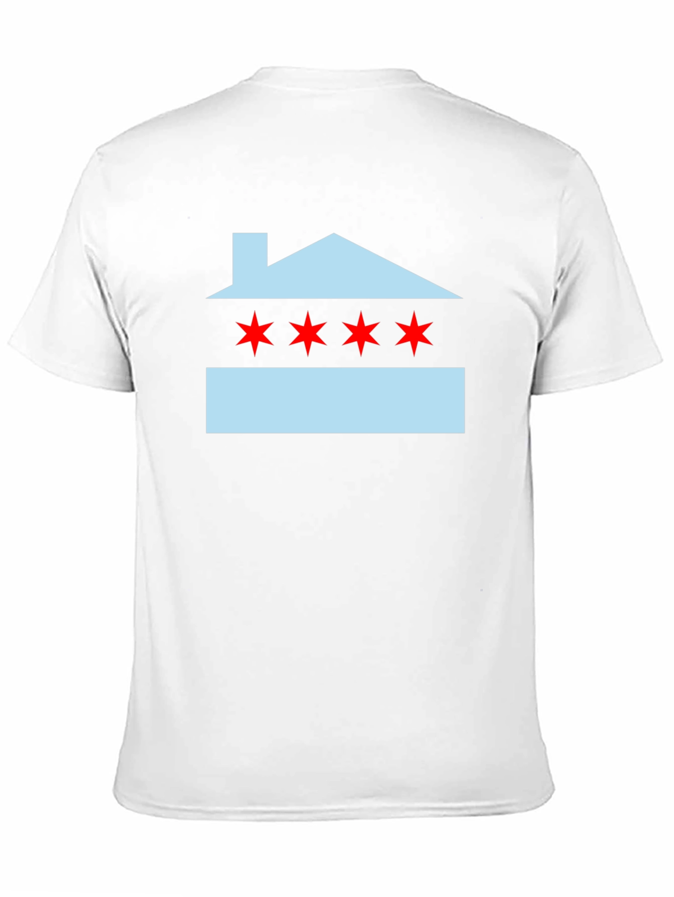 Chicago House Flag Graphic Tee