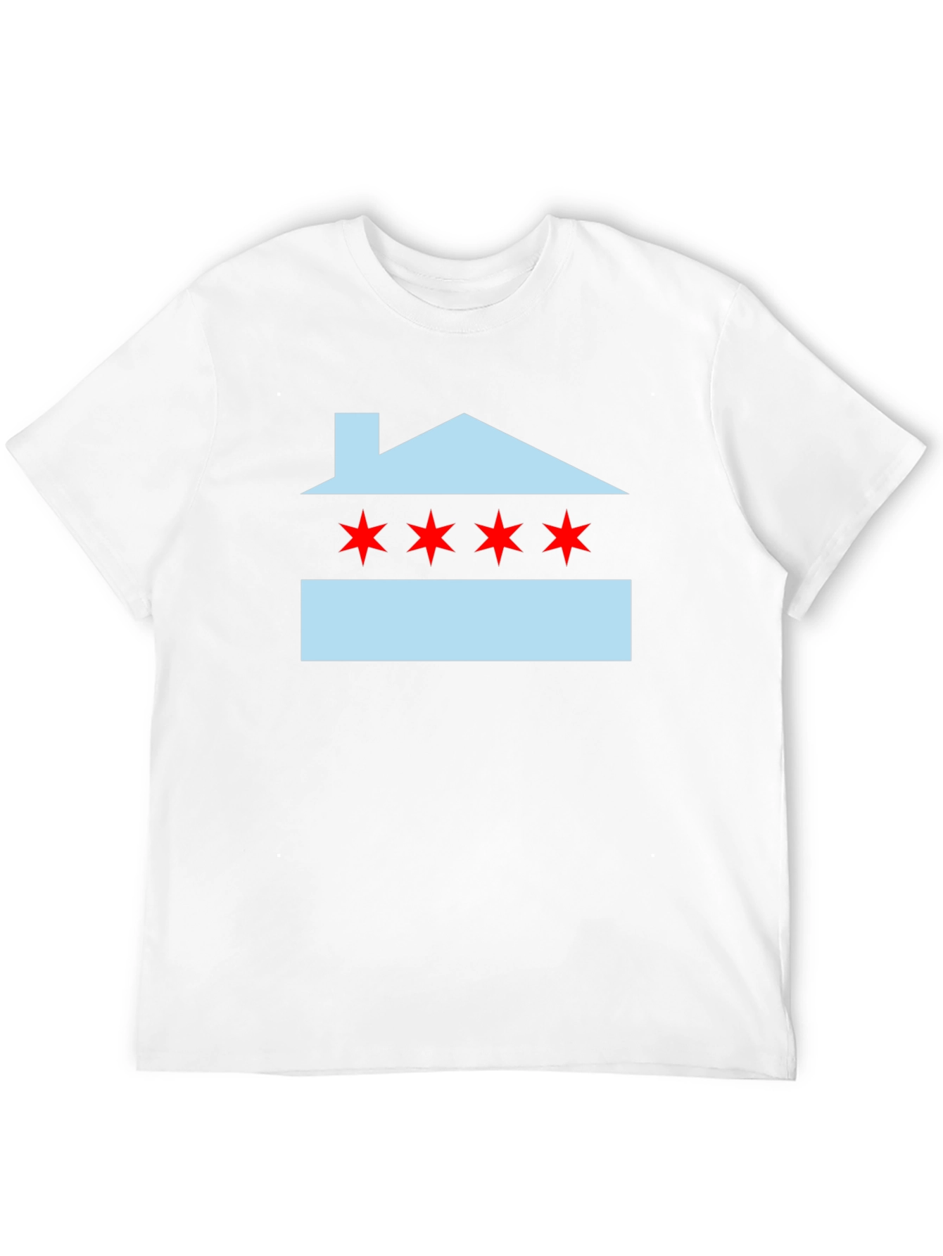 Chicago House Flag Graphic Tee