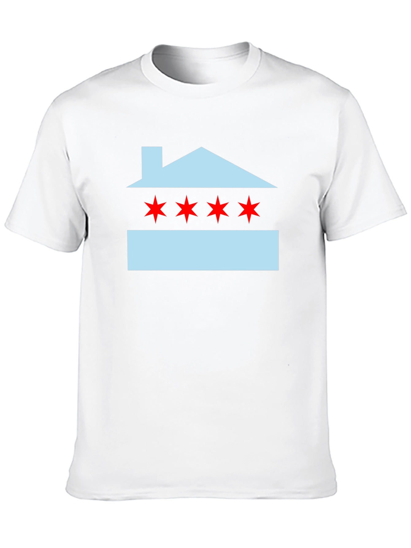 Chicago House Flag Graphic Tee
