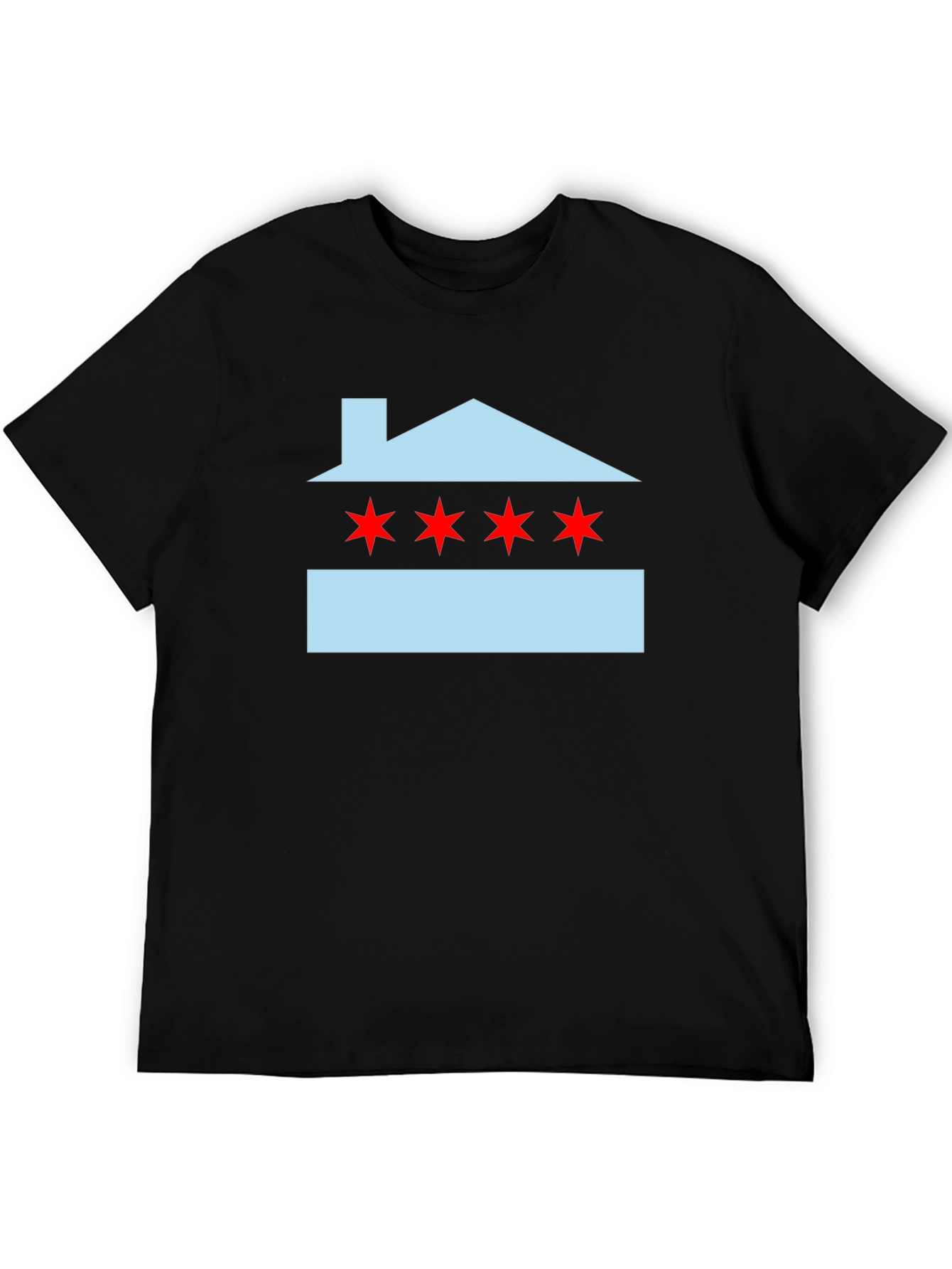 Chicago House Flag Graphic Tee