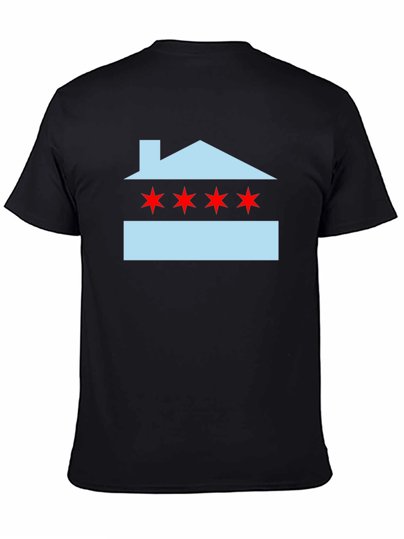 Chicago House Flag Graphic Tee