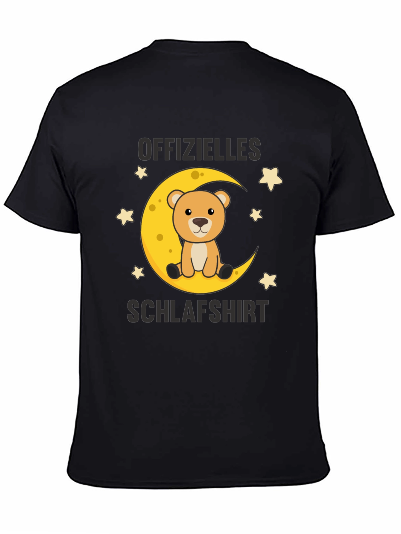 Cute Bear Moon T-Shirt - Official Sleep Shirt