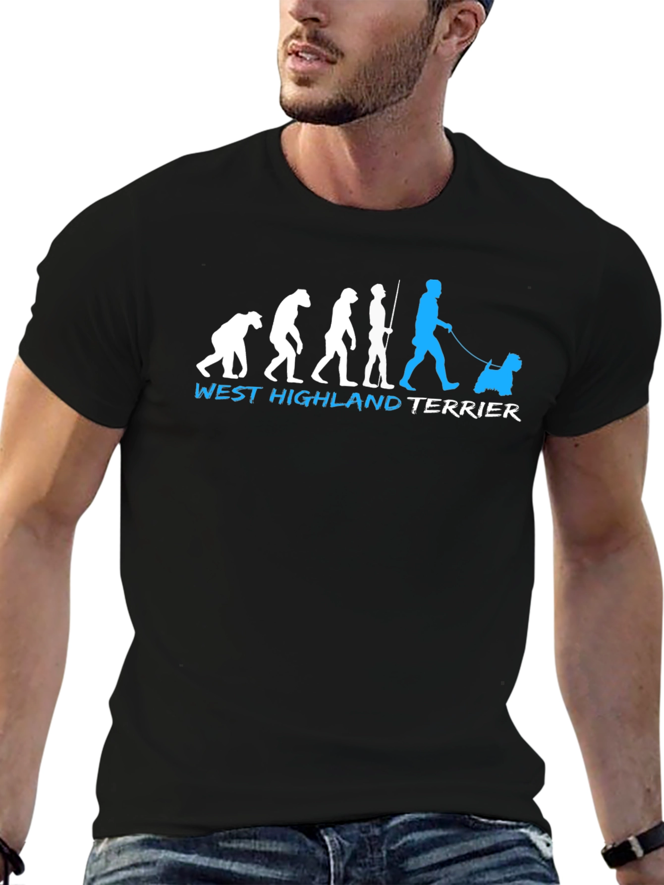 West Highland Terrier Evolution T-Shirt