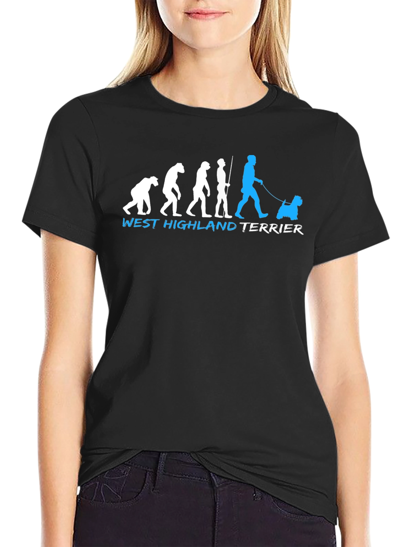 West Highland Terrier Evolution T-Shirt